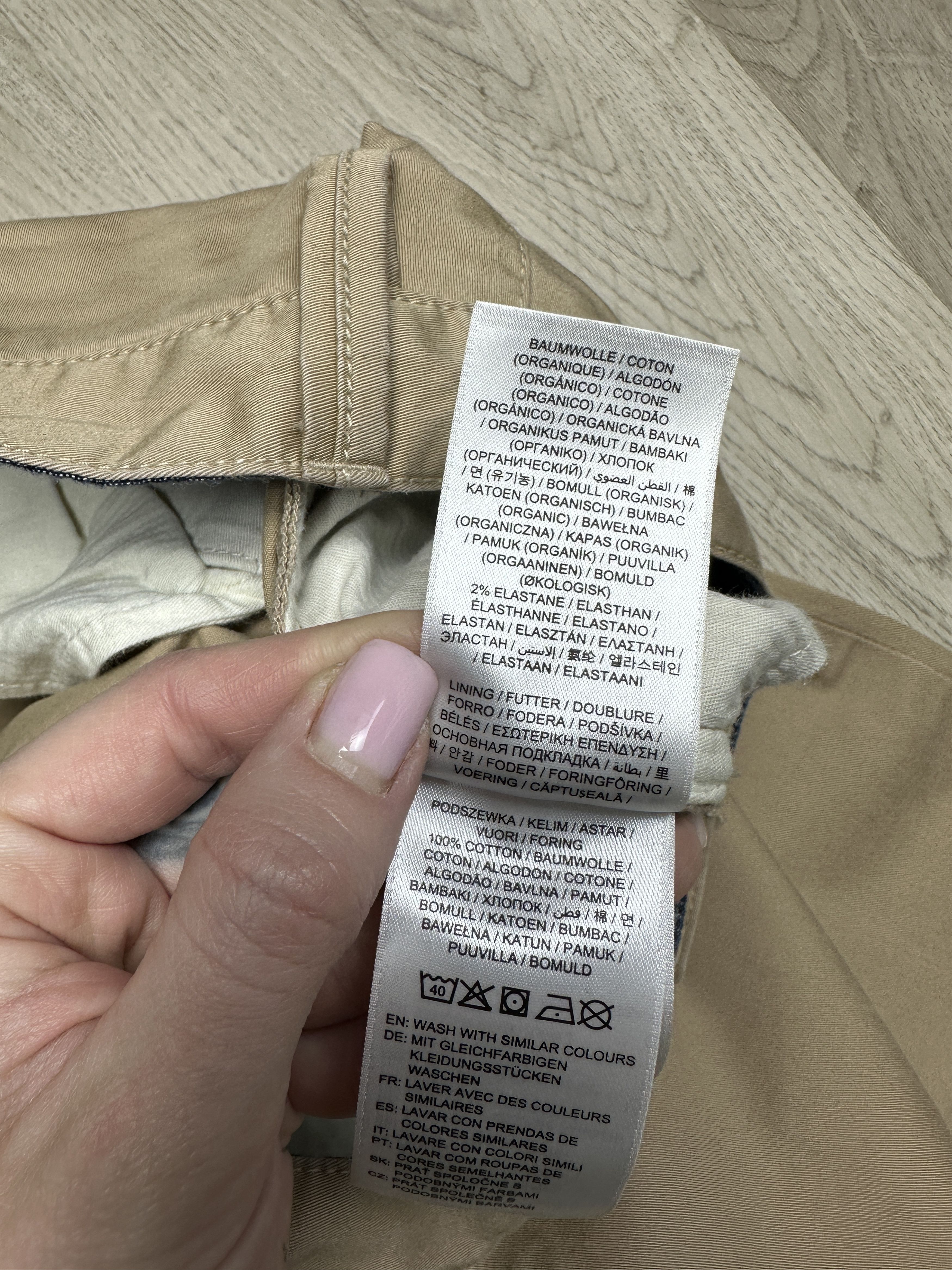 Gant Gant Mens Chino Pants Trousers Size US 32 / EU 48 - 5 Thumbnail
