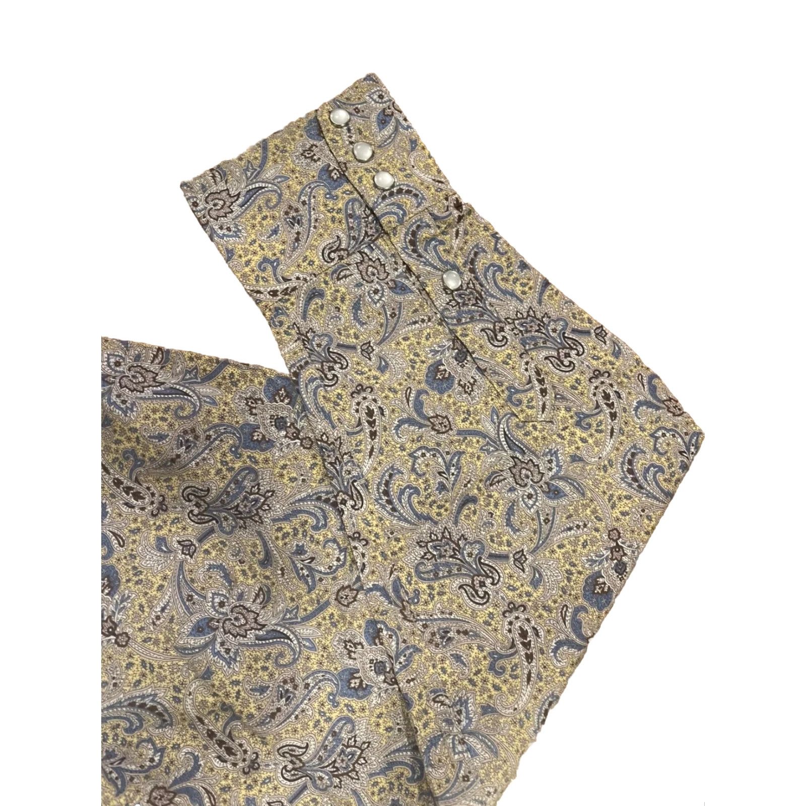 X-LARGE Vintage Schaefer Western Pearl Snap Shirt XL Bandana Print USA HTF! User: Vintage Schaefer Western Pearl Snap Shirt XL Bandana Print USA HTF! Size US XL / EU 56 / 4 - 7 Thumbnail