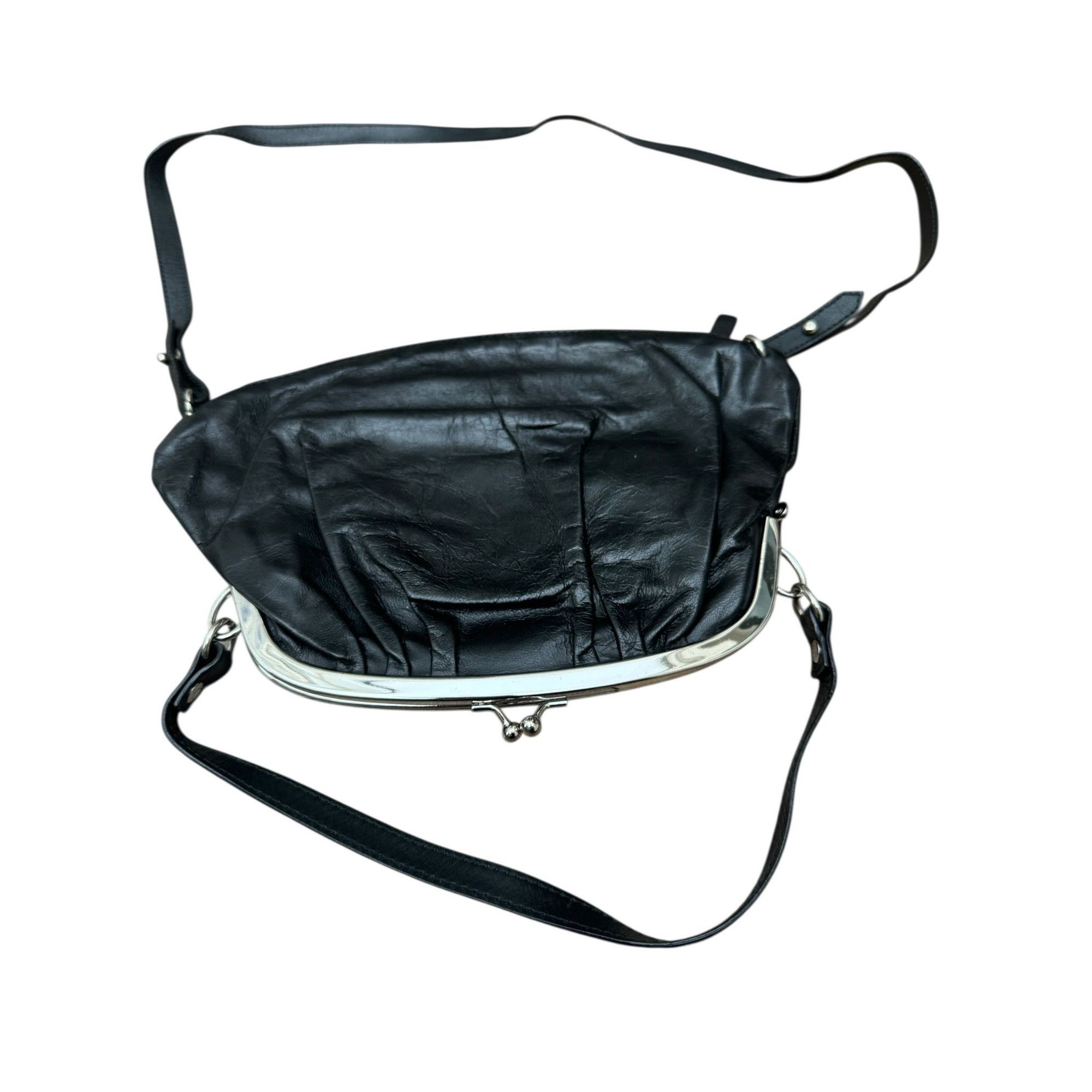 Maison Margiela Black Leather Upside Down Handbag Size ONE SIZE - 2 Thumbnail