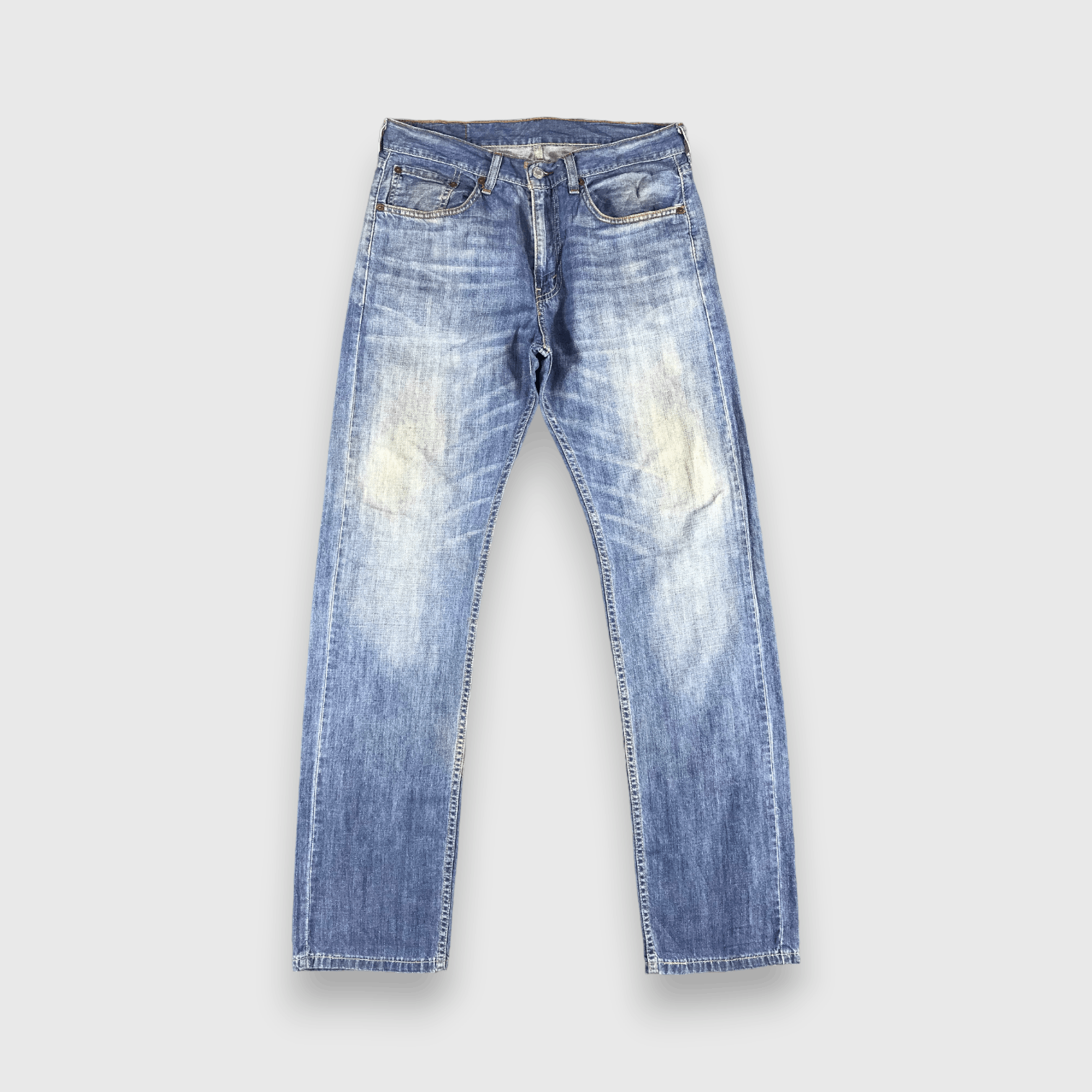 Levi's Vintage Blue Wash Levis 505 Jeans-J2171 Size US 33 - 1 Thumbnail