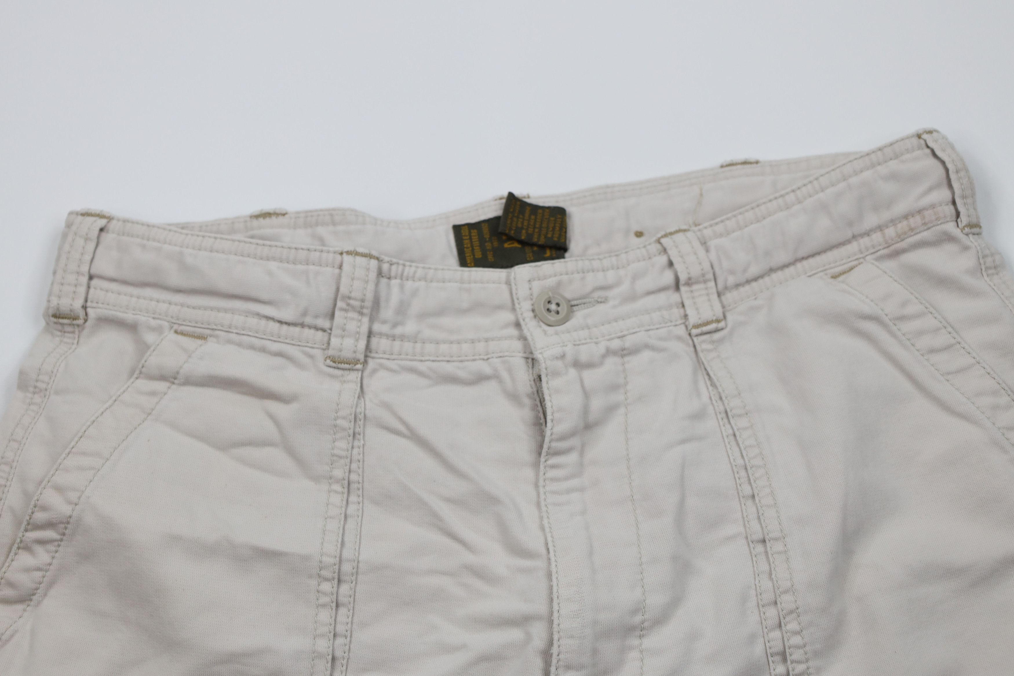 American Eagle Outfitters Vintage 90s Y2K American Eagle Outfitters Cargo Shorts Size US 32 / EU 48 - 2 Thumbnail