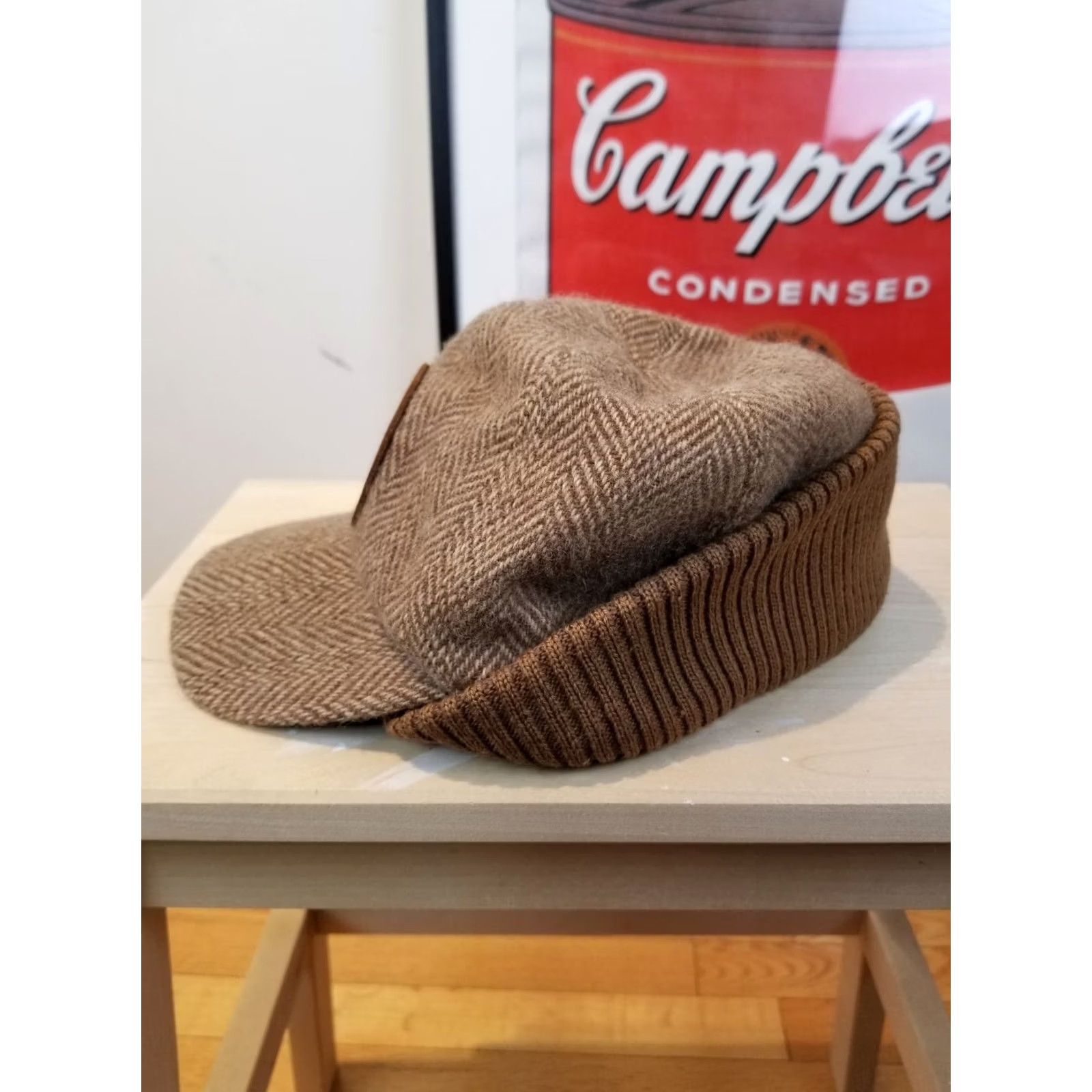 Ralph Lauren VINTAGE Ralph Lauren POLO BROWN WOOL HAT CAP SZ ONE SIZE Cap Hat Wool Herringbone Men Brown USA Army 90s Mens Size US M / EU 48-50 / 2 - 3 Thumbnail