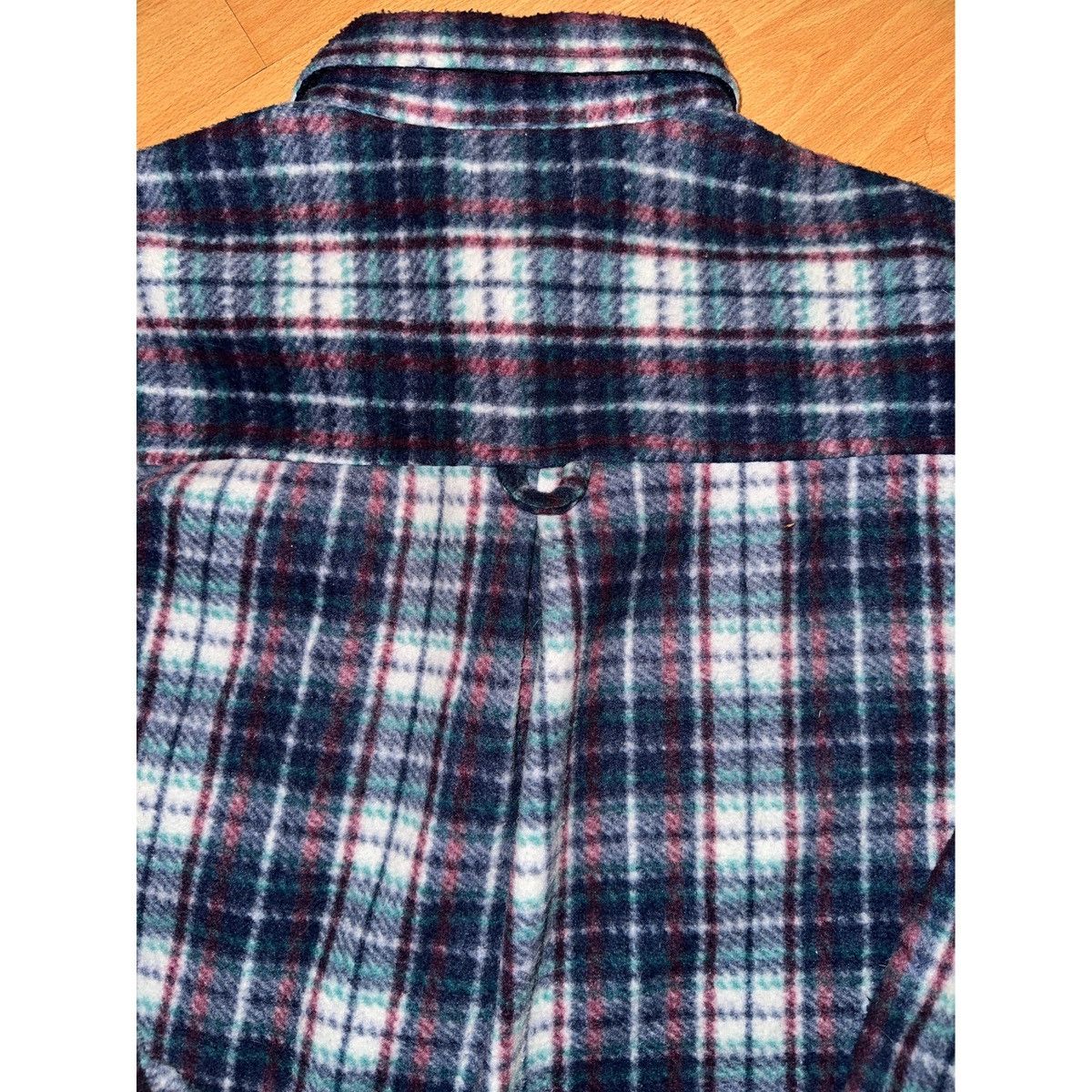 Vintage Vtg Plaid Fleece Flannel Size US L / EU 52-54 / 3 - 9 Thumbnail