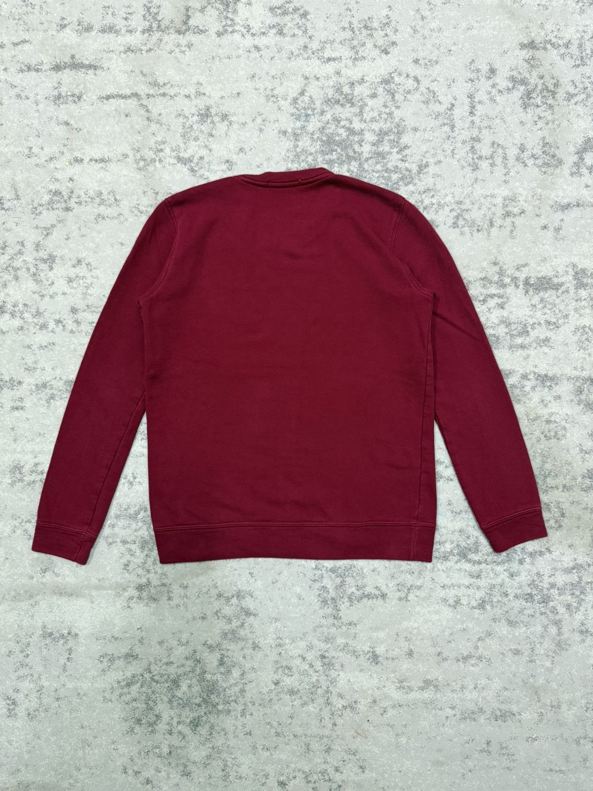 Lacoste Lacoste Spellout Maroon Sweatshirt Size US S / EU 44-46 / 1 - 11 Thumbnail
