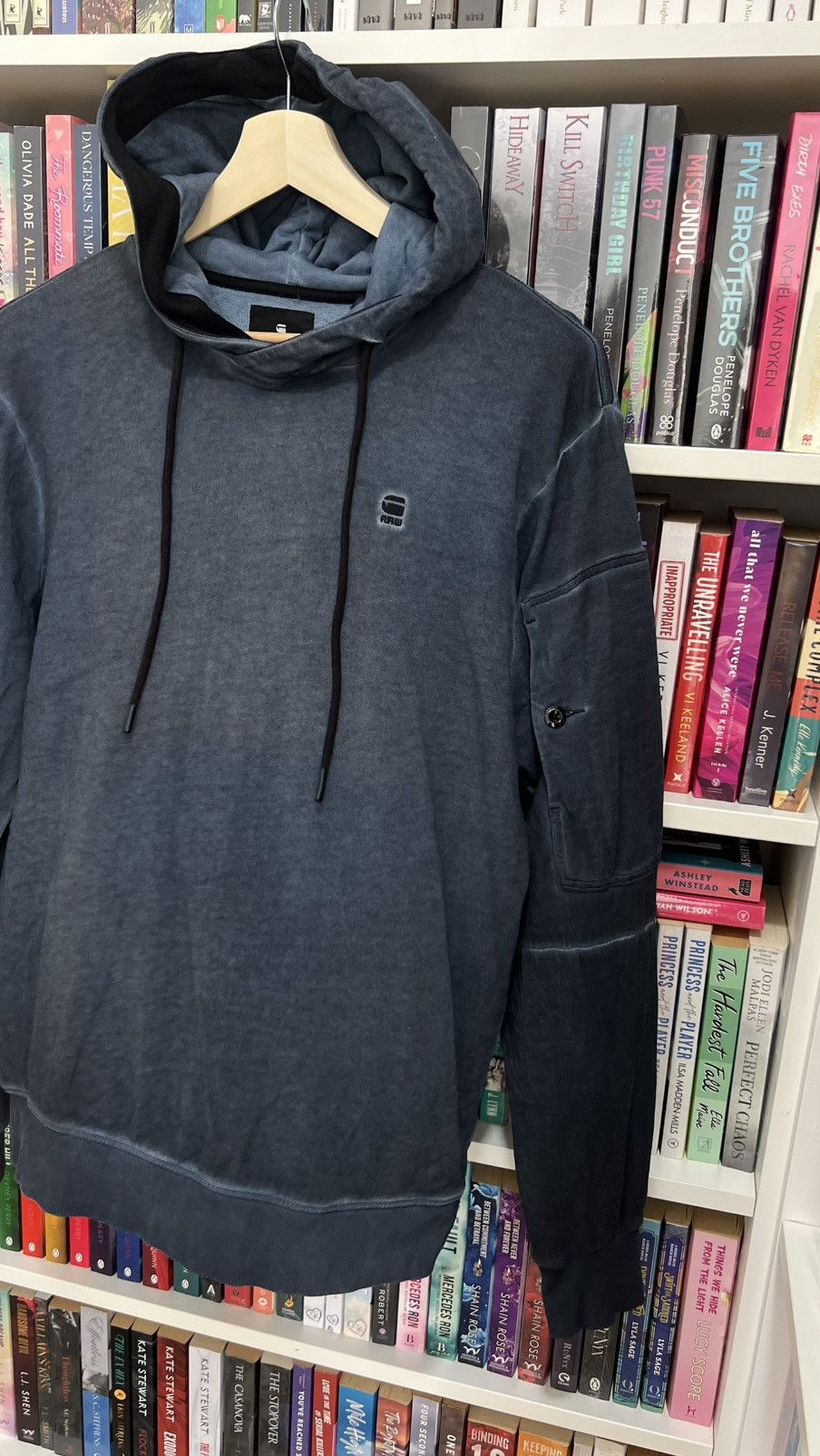 G-Star G-Star RAW Denim Indigo Hoodie Size US M / EU 48-50 / 2 - 2 Thumbnail