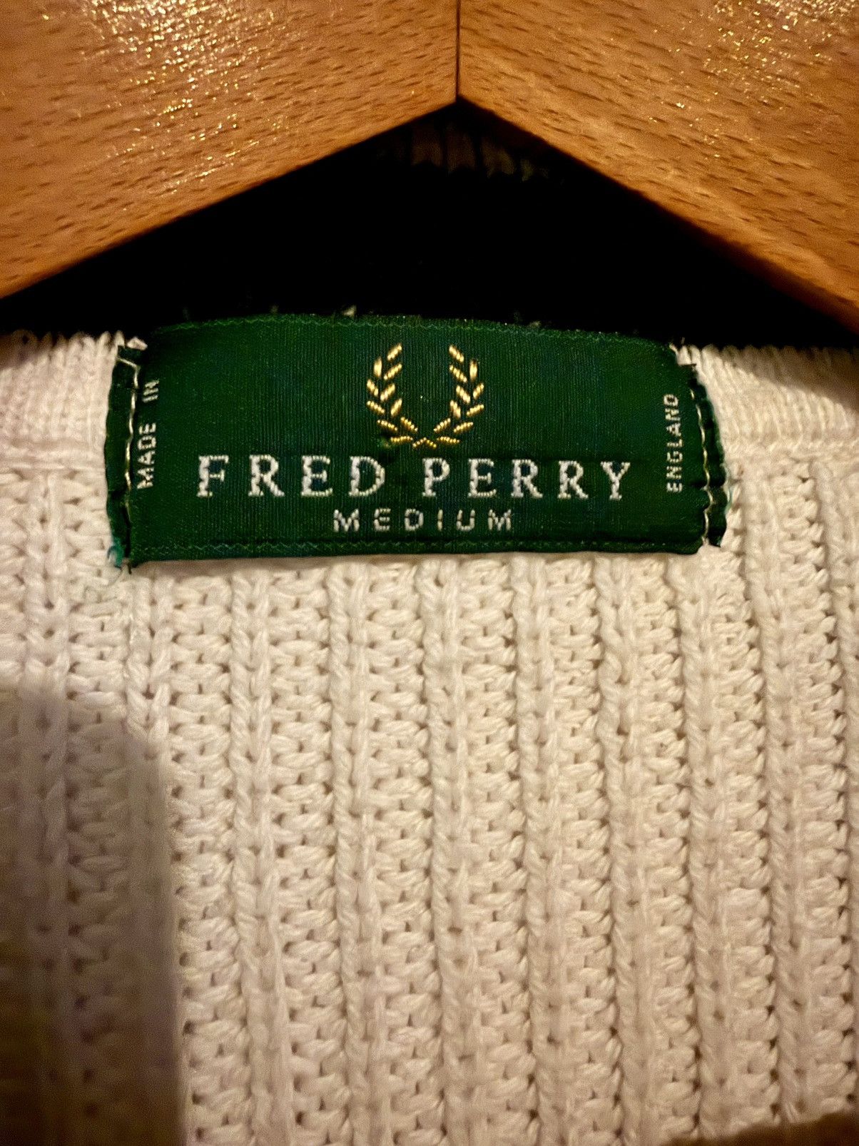 Fred Perry Vintage 90s Fred Perry Sportswear Cricket Vest - England - M Size US M / EU 48-50 / 2 - 4 Thumbnail