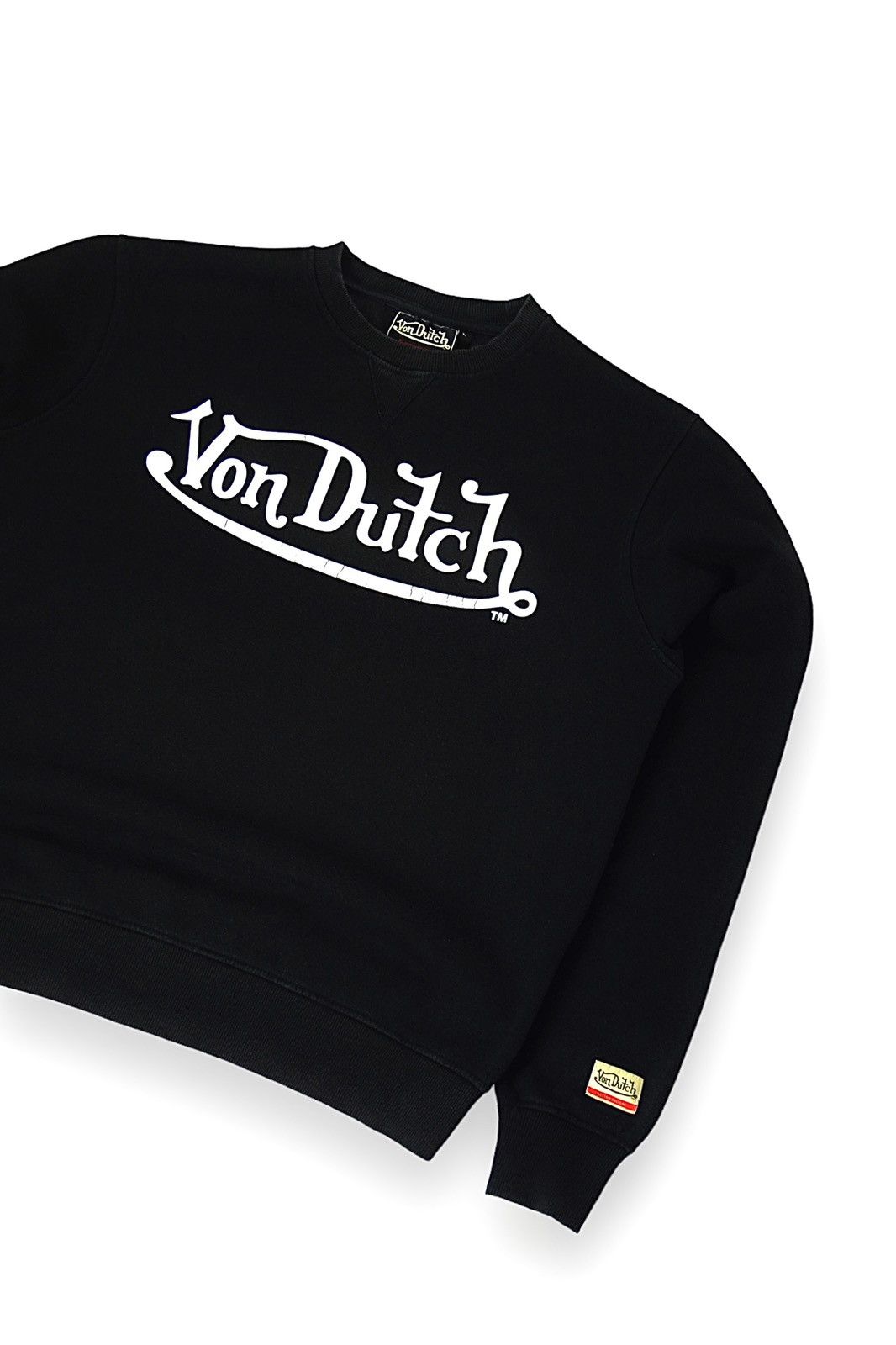Von Dutch Vintage Von Dutch Big Logo Y2K black Sweatshirt Size US L / EU 52-54 / 3 - 6 Thumbnail