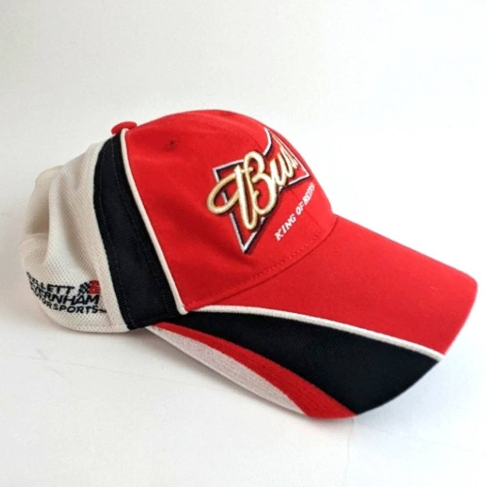 Chase Authentics CHASE Authentics Kasey Kahne NASCAR Budweiser Snapback Hat Size ONE SIZE - 3 Thumbnail
