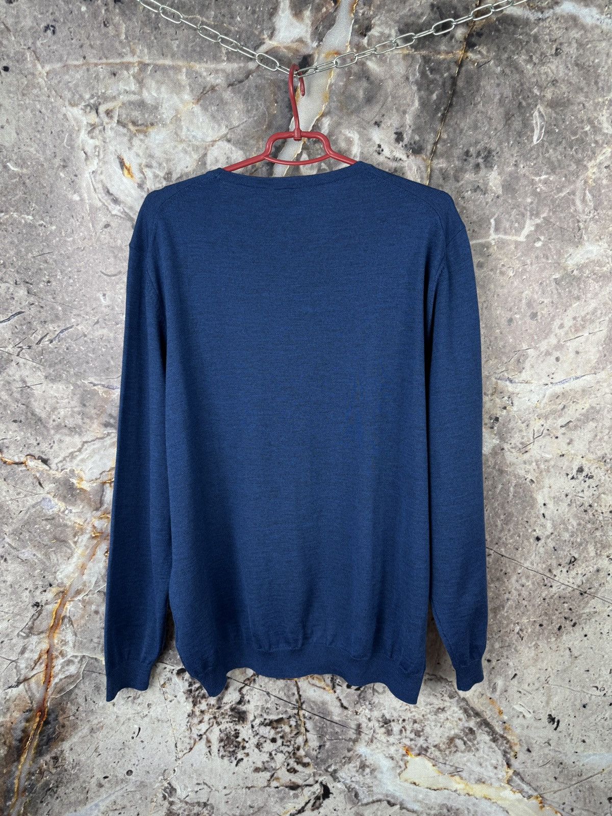 Hugo Boss Men’s Hugo Boss Pullover Sweaters Bleu Size XXL Size US XXL / EU 58 / 5 - 11 Thumbnail