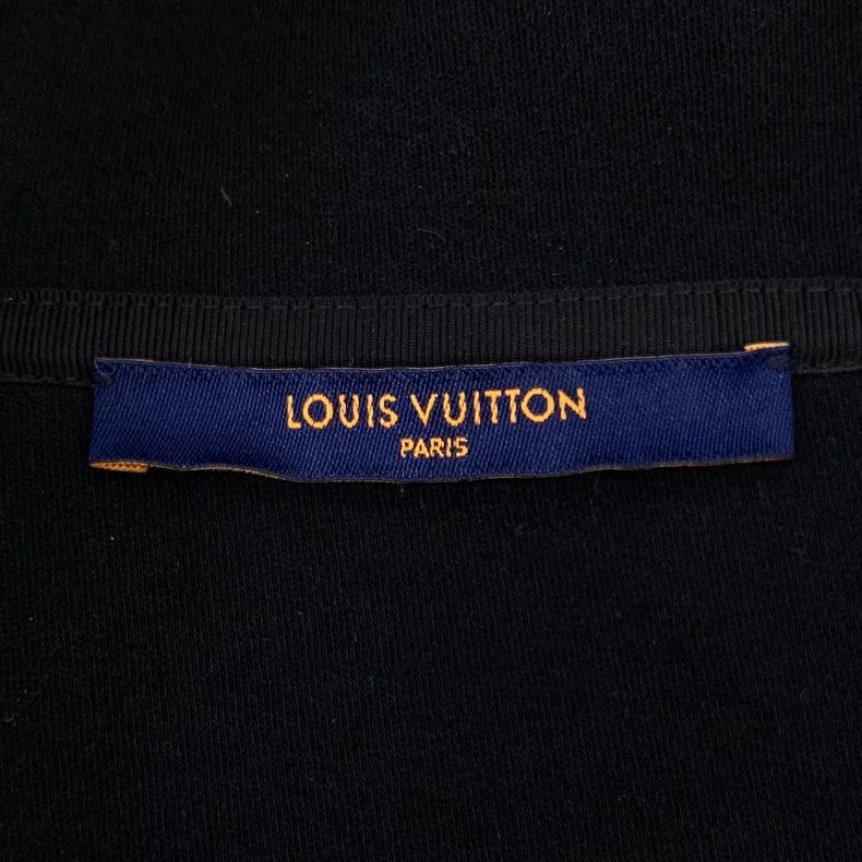 Louis Vuitton Louis Vuitton Black pin cotton hooded drawstring zip hoodi Size US M / EU 48-50 / 2 - 7 Thumbnail