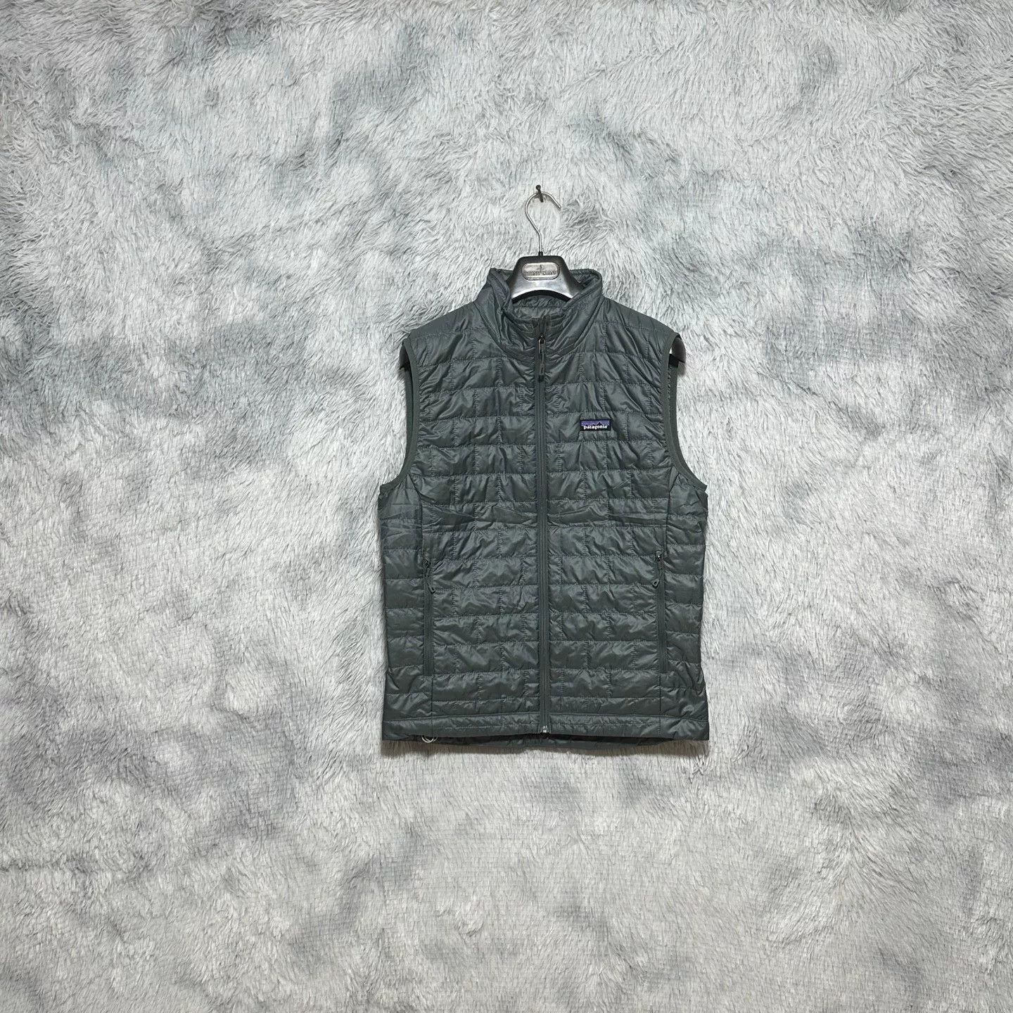 Patagonia Patagonia Nano Puff Cotton Vest M Aviation Gray Size US M / EU 48-50 / 2 - 1 Thumbnail