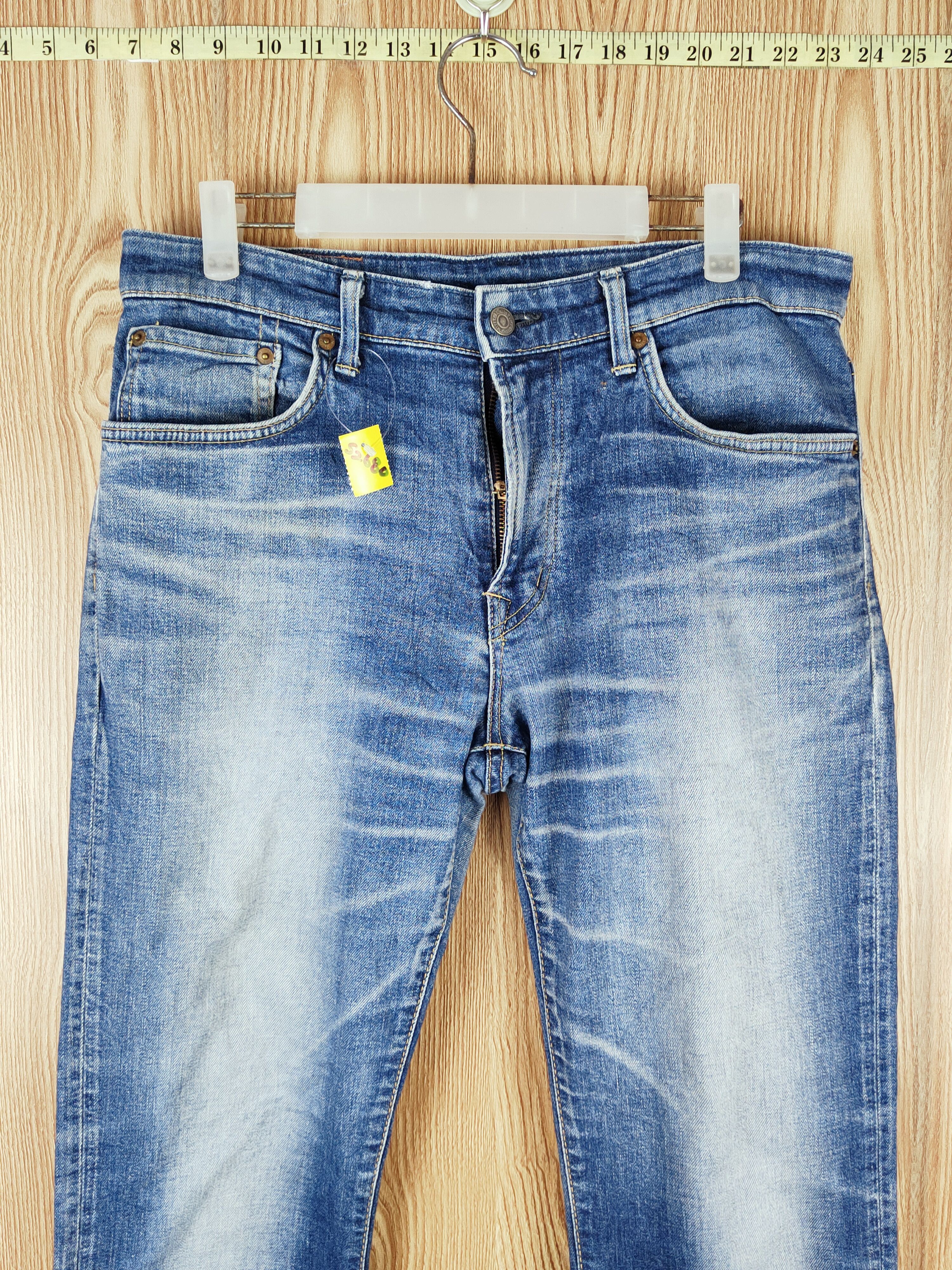 Edwin Edwin Blue Distressed Ripped Jeans #S2680 Size US 31 - 2 Thumbnail