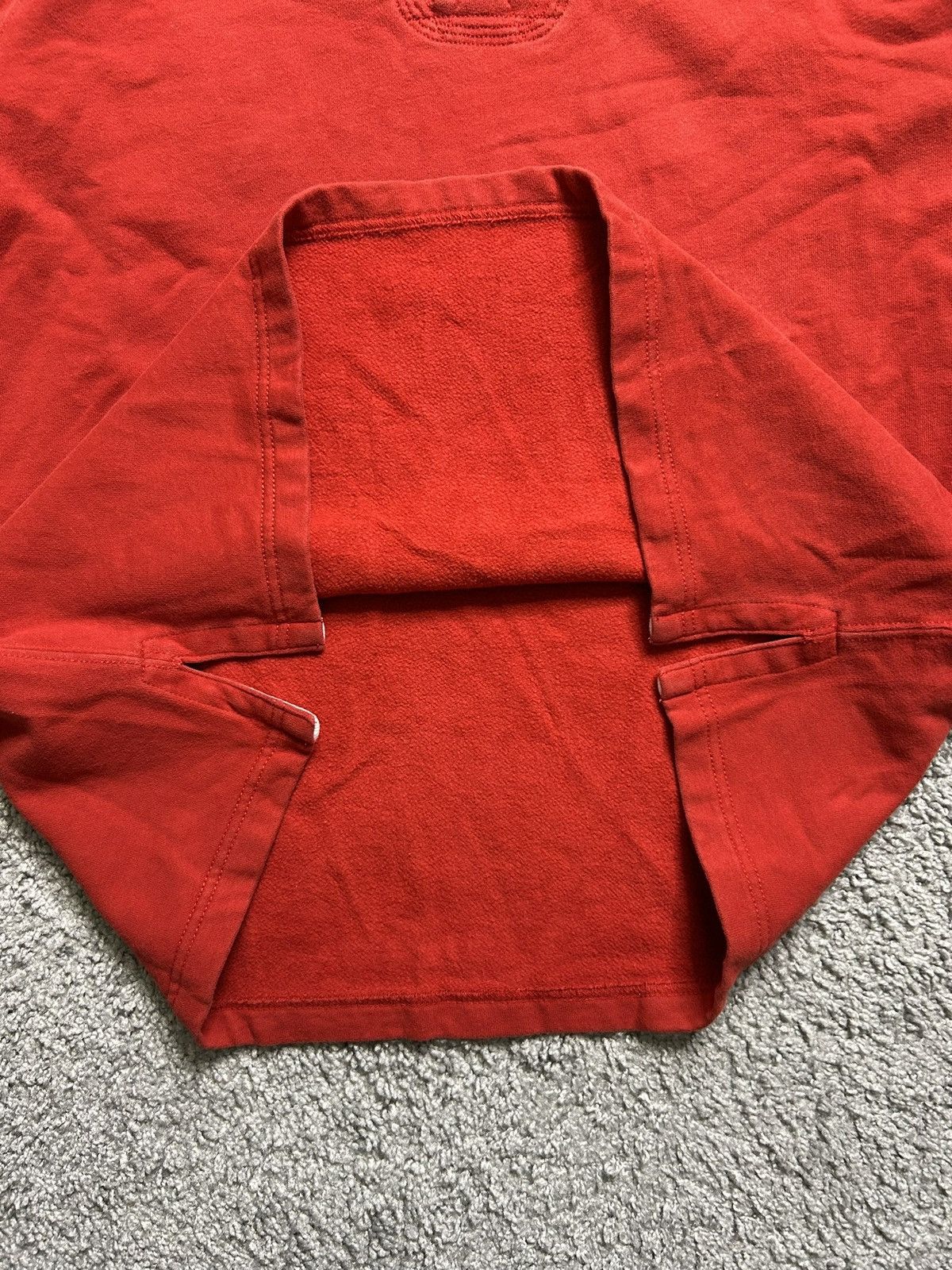 Polo Ralph Lauren Vintage 90s Polo Ralph Lauren Rugby Quilted Padded Long Red Size US L / EU 52-54 / 3 - 5 Thumbnail