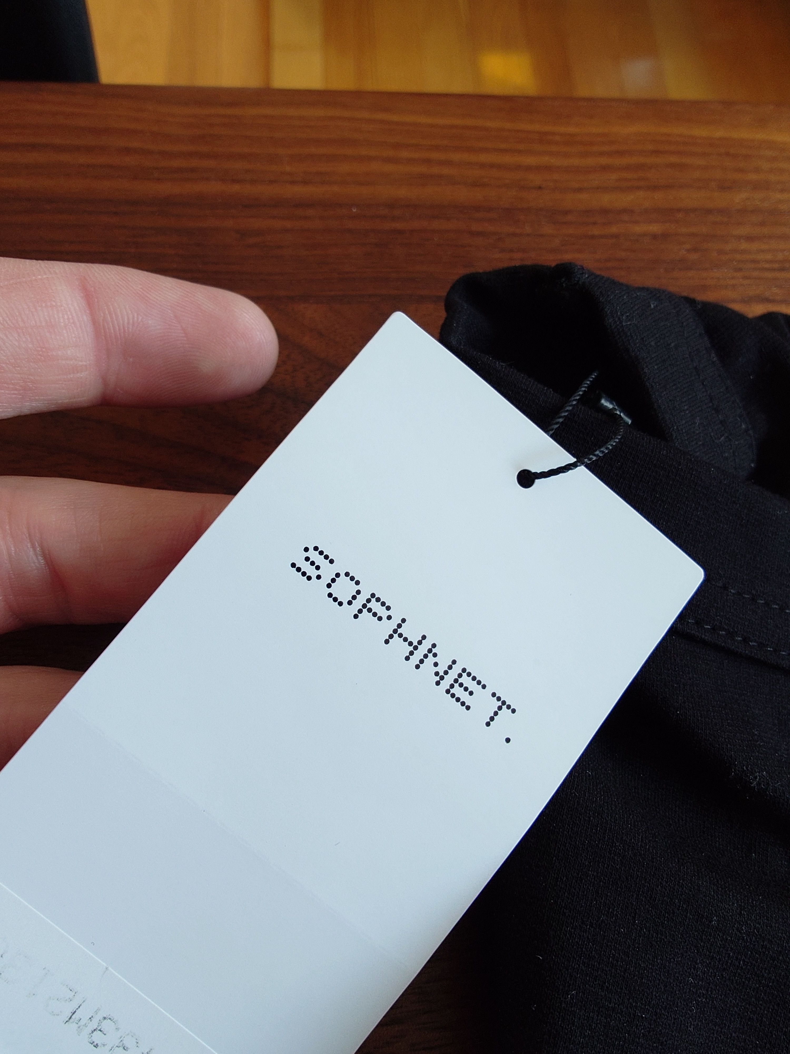 Sophnet. SOPHNET LS Black patch pocket - new with tags Size US L / EU 52-54 / 3 - 5 Thumbnail