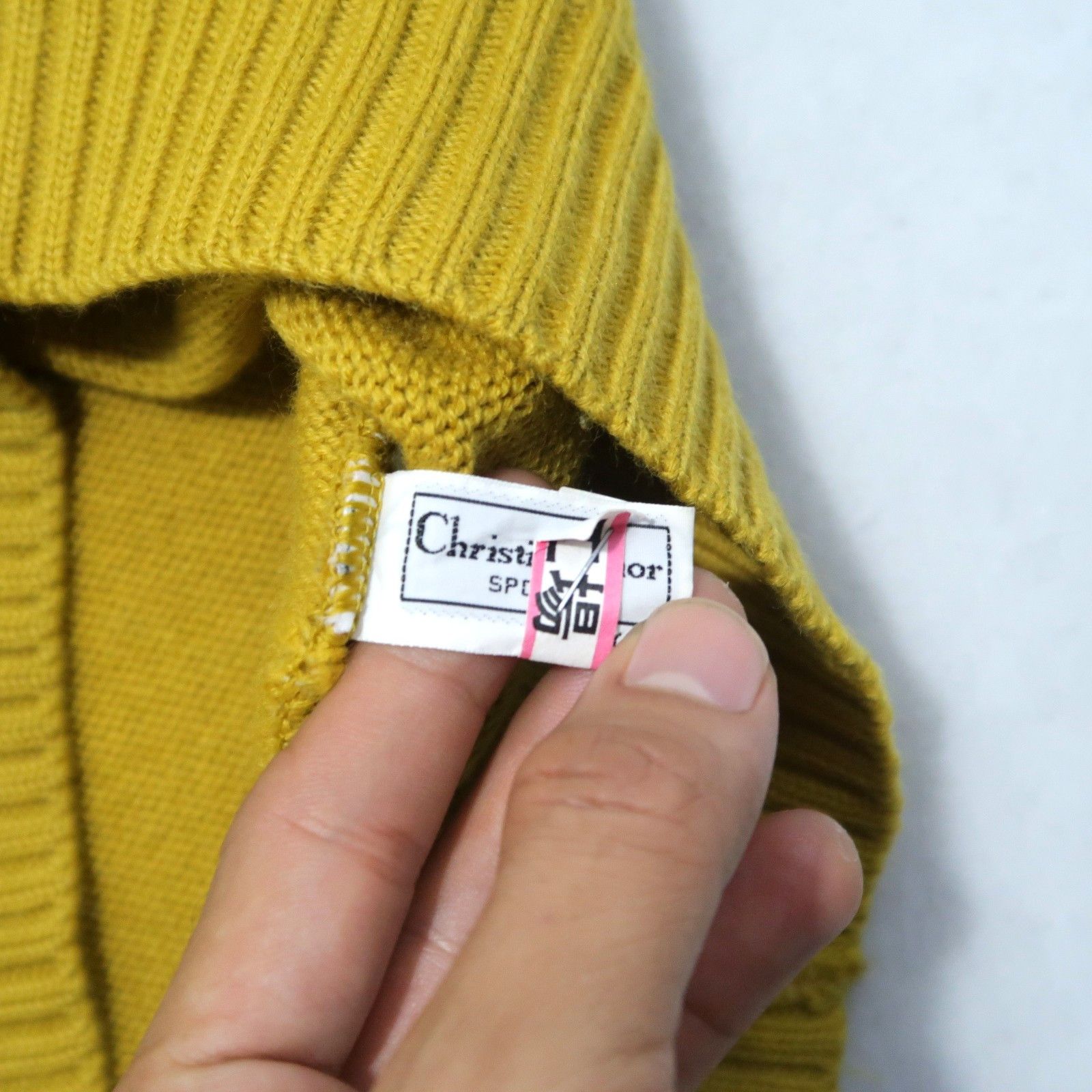 Christian Dior Monsieur 🔥RARE🔥90s Christian Dior Sports Cable Knit Vest Size US M / EU 48-50 / 2 - 10 Thumbnail