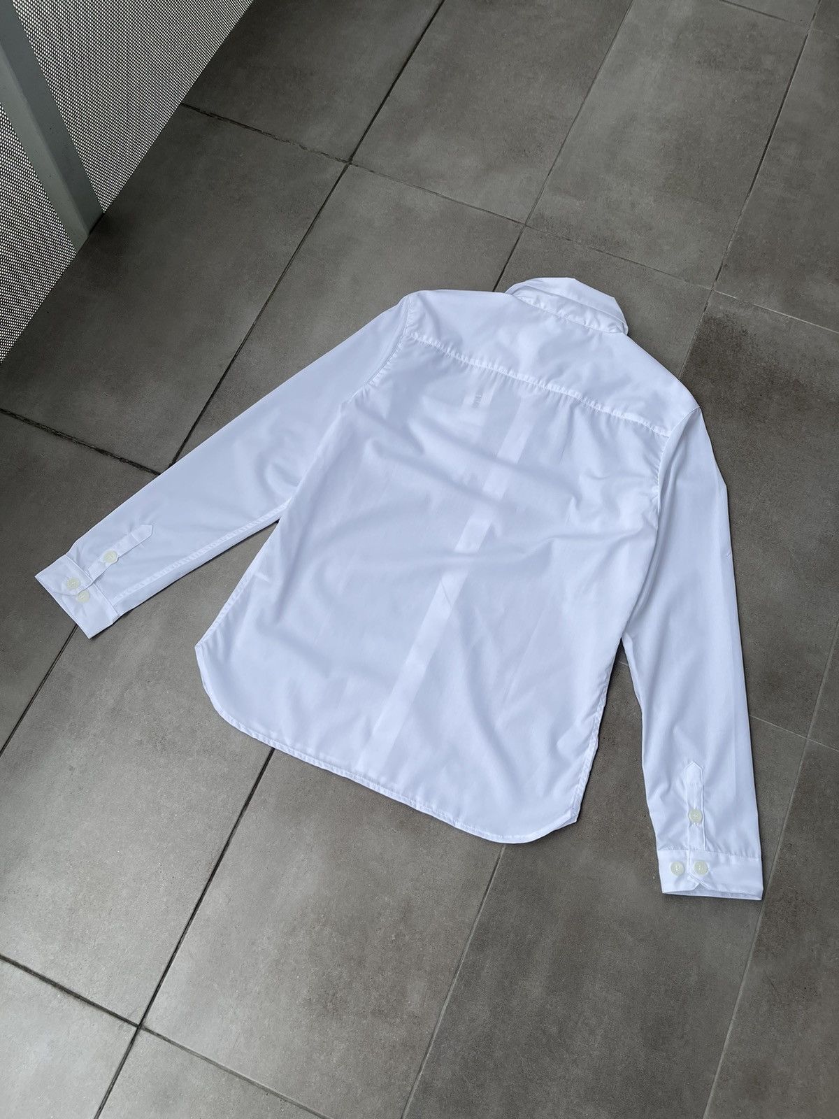 Han Kjobenhavn !DS! FW22 Han Kjobenhavn Poplin Script Logo White Shirt Size US S / EU 44-46 / 1 - 14 Thumbnail