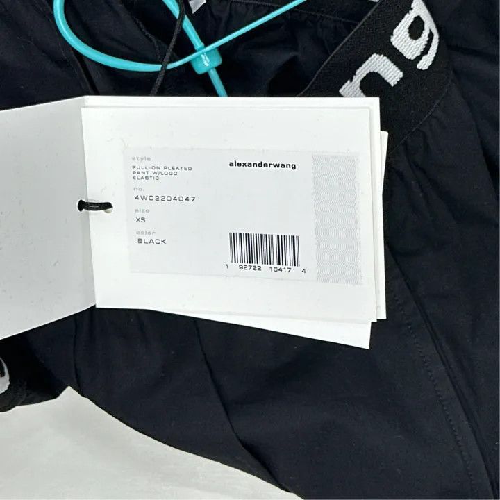 Alexander Wang Alexander Wang Black Wide-Leg Casual Pants - Size 23" - 4 Thumbnail