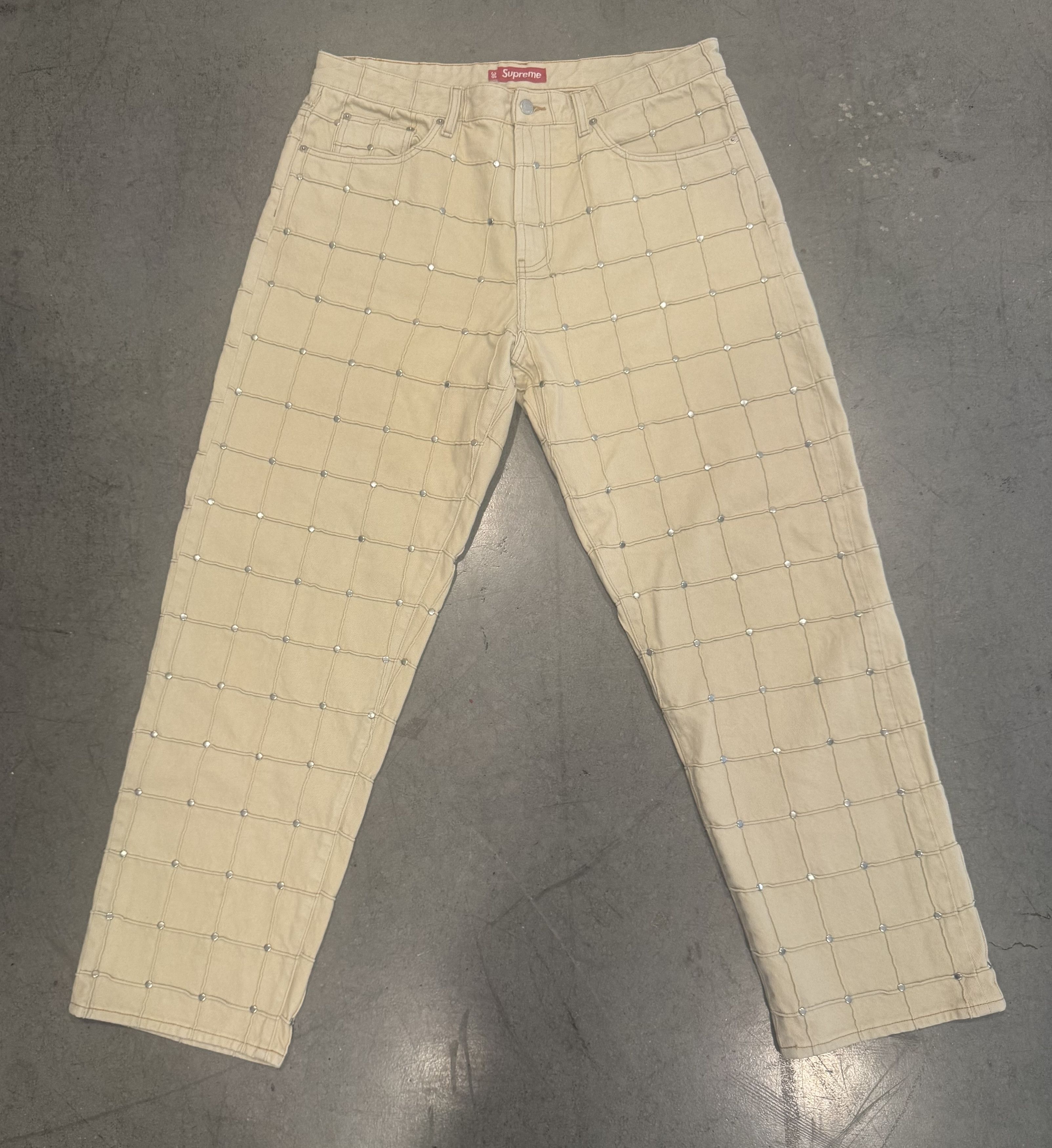Supreme Supreme Regular Jean in Dyed Rust, tie dye. | Grailed