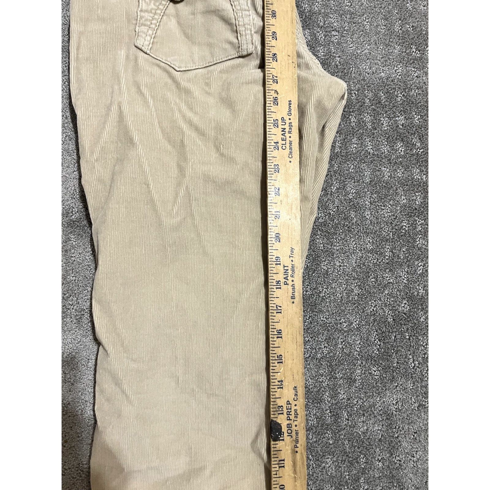 Levi's VINTAGE Levi's Jeans Bootcut Women 8 Beige Corduroy Inseam 28 In. Regular Fit 29W 28" L Easy Care Pockets 90s Outdoor? Size 30" / US 8 / IT 44 - 7 Thumbnail