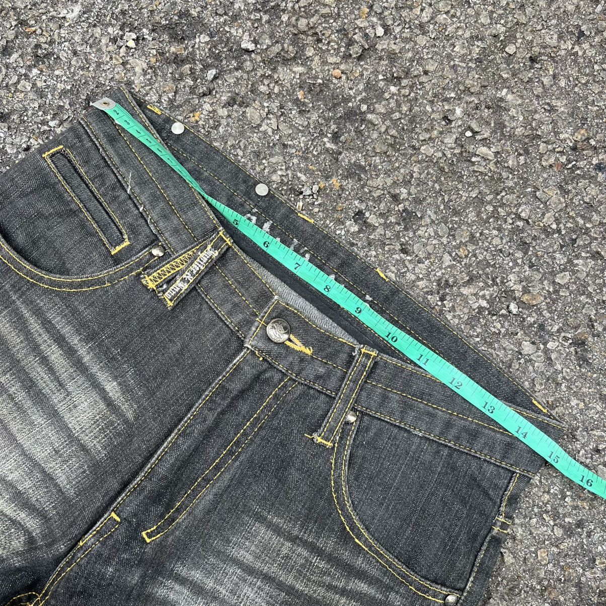 Hysteric Glamour Flared Jeans Faded Clawmark Japanese Bootcut Rusty Denim Size US 29 - 5 Thumbnail