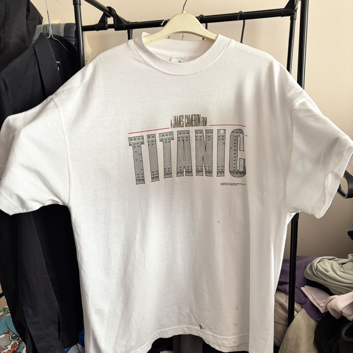 Vintage 90’s Titanic Movie T-Shirt Punk ERD Grunge Tee