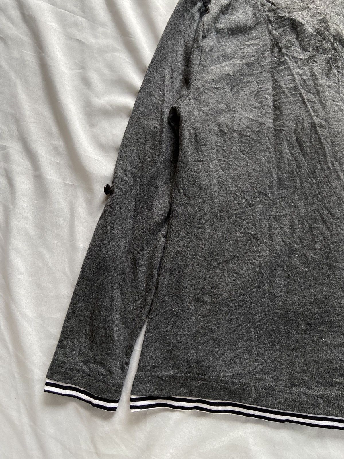 BERNINGS SHO CROSS NECKLACE DOUBLER LAYER STRIPED LONG SLEEVE Size US M / EU 48-50 / 2 - 18 Thumbnail