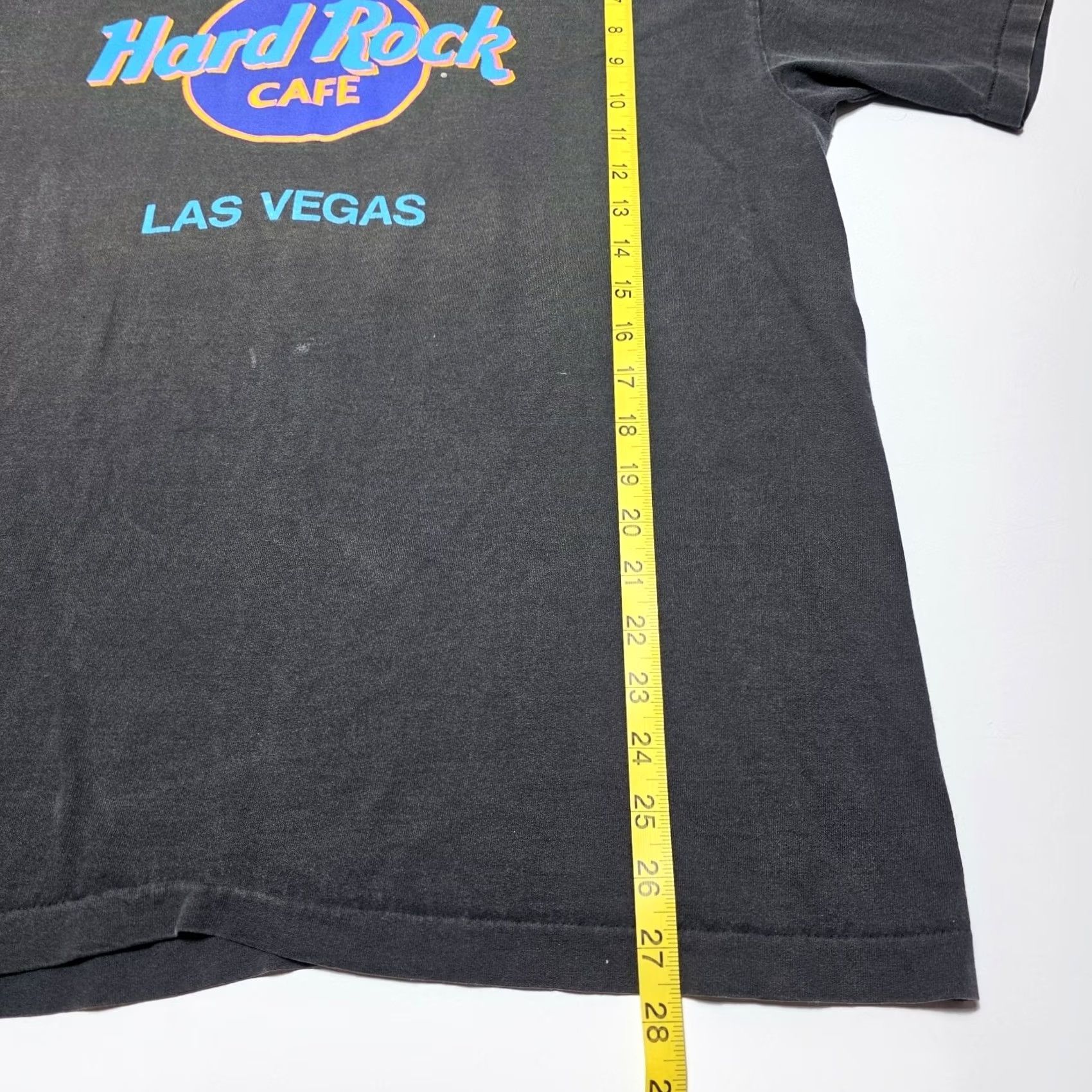 Hard Rock Cafe VINTAGE Hard Rock Cafe Las Vegas Shirt XL Men Black Short Sleeve Crew Neck 90s USA Graphic Print Cotton T-Shirt Size US XL / EU 56 / 4 - 5 Thumbnail