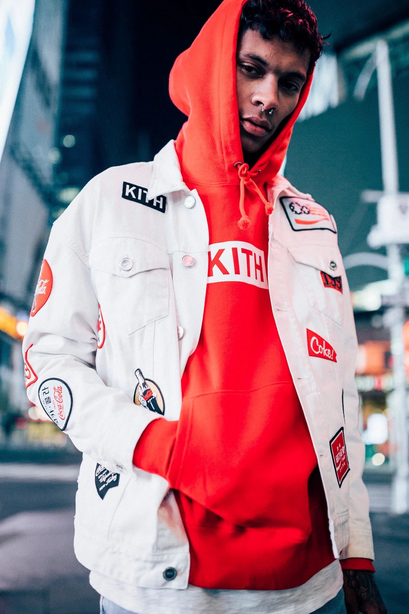 Coca Cola × Kith Kith x Coke Box Logo Hoodie - Kith x Coca Cola x Champion Size US M / EU 48-50 / 2 - 11 Thumbnail