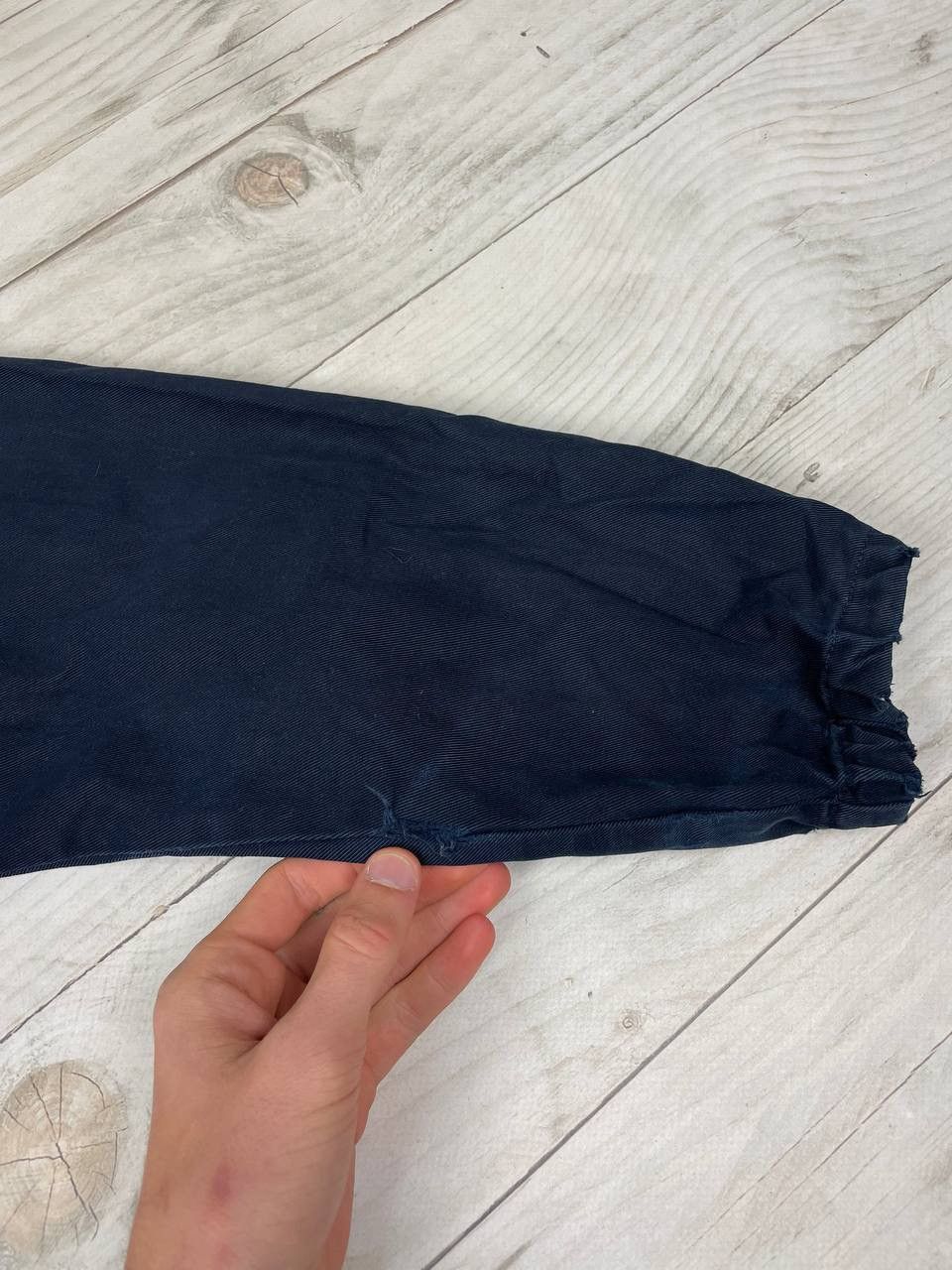 Vintage Vintage Yves Saint Laurent YSL Denim Bomber Jacket Y2K 90s Size US L / EU 52-54 / 3 - 9 Thumbnail