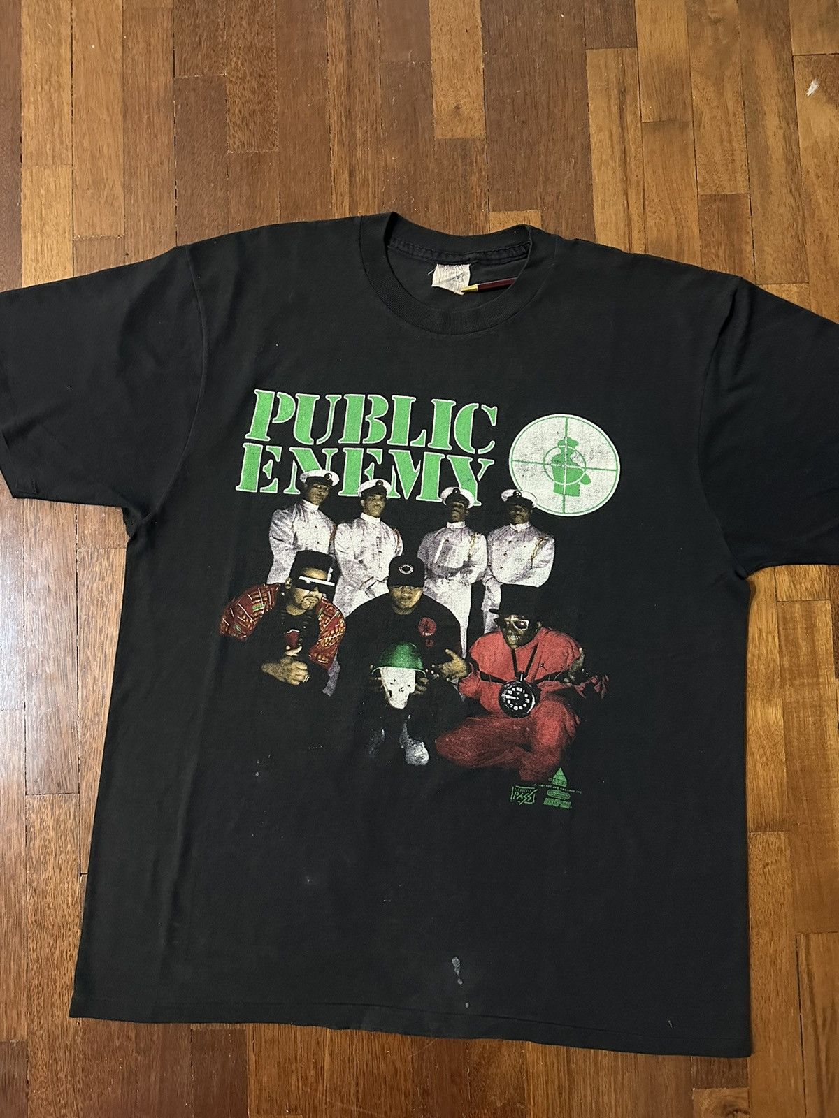 Public Enemy 🌟GRAILED🌟 BACKSTAGE PASS PUBLIC ENEMY APOCALYPSE 1991 Size US XL / EU 56 / 4 - 2 Thumbnail