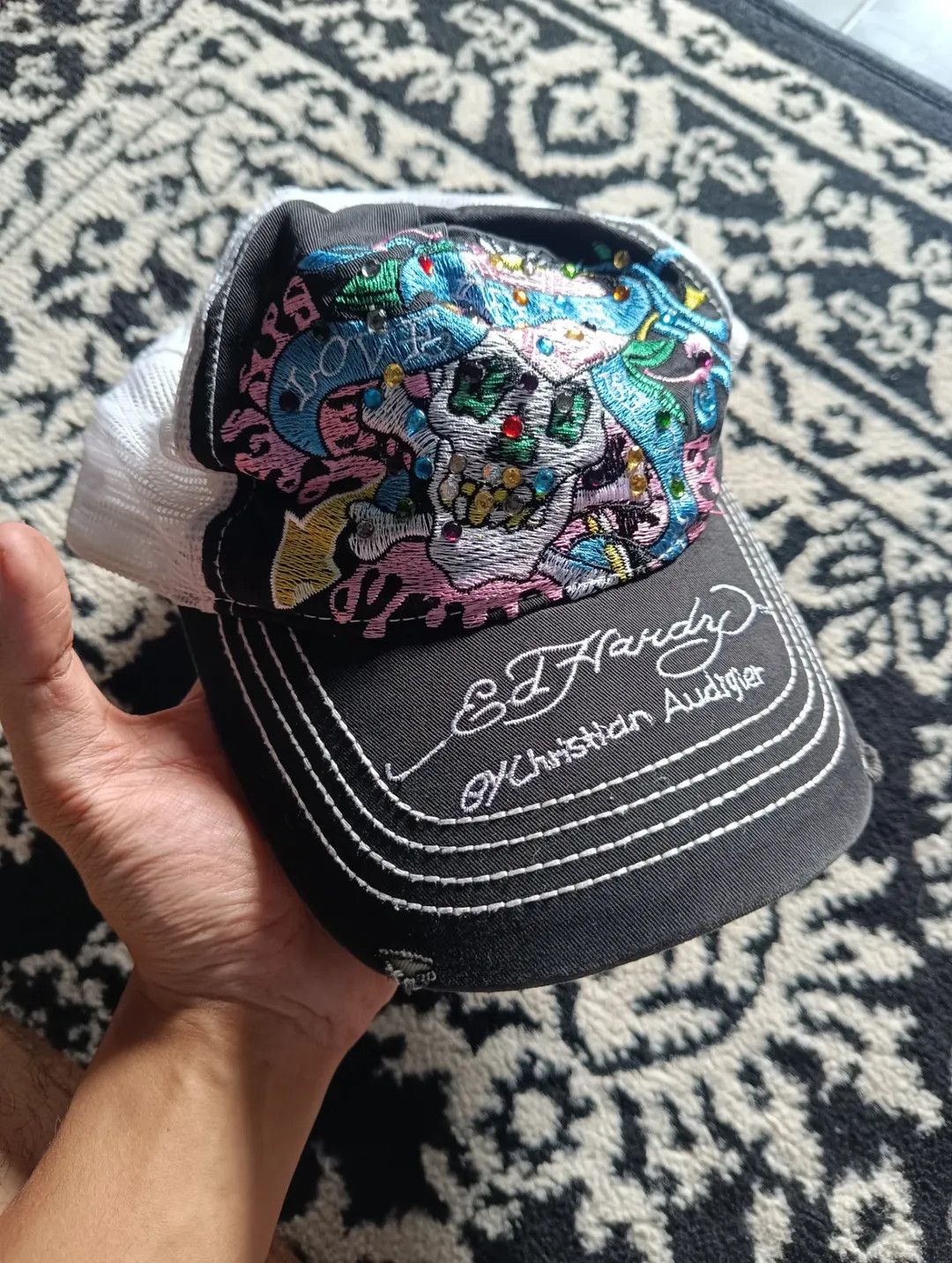 Ed Hardy Ed Hardy by Christian Audigers Hat Size ONE SIZE - 4 Thumbnail