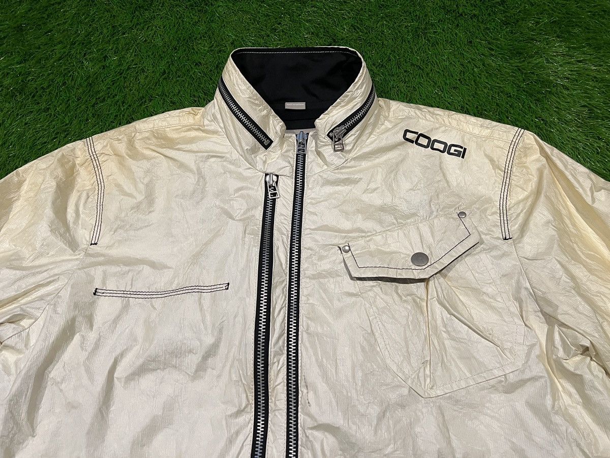 Coogi COOGI Australia C69 Shimmering Tan Off White Full Zip Bomber Size US L / EU 52-54 / 3 - 2 Thumbnail