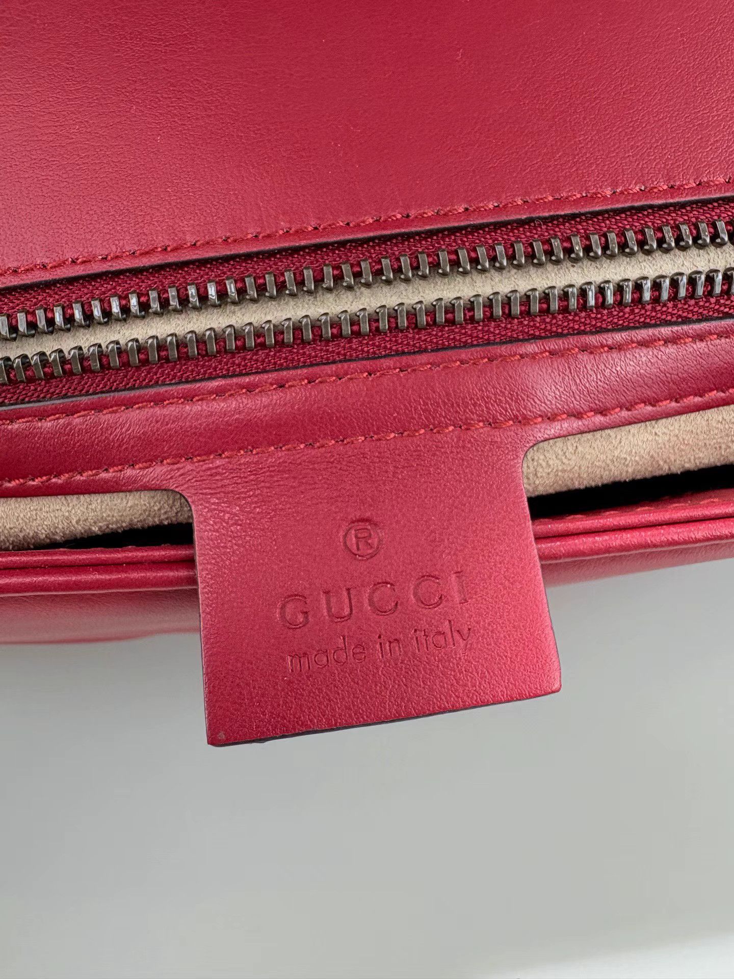 Gucci GUCCI MARMONT Red Shoulder Bag & Crossbody Bag Size ONE SIZE - 5 Thumbnail