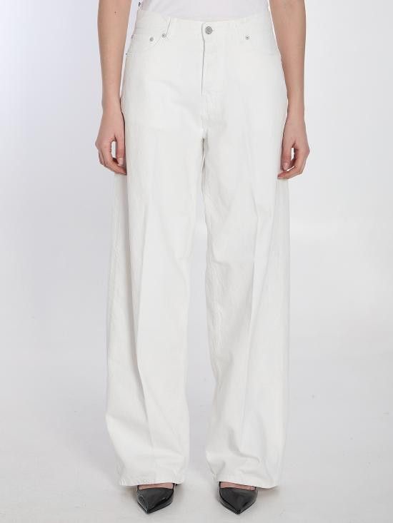 Haikure HAIKURE Women Denim Pants HEW03296 WHITE Size 28" / US 6 / IT 42 - 1 Thumbnail