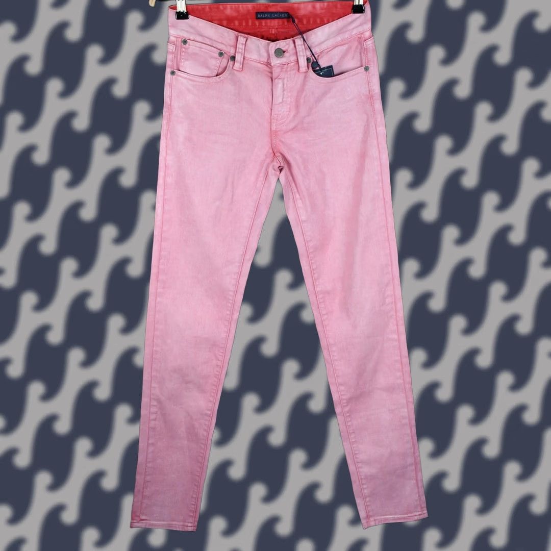 Ralph Lauren Ralph Lauren Summer 2014 Concept Jeans Women's 26 Pink Skinny Capris OR Jeans Womens 26 Pink Ralph Lauren Summer 2014 Concept Size 26" / US 2 / IT 38 - 1 Thumbnail