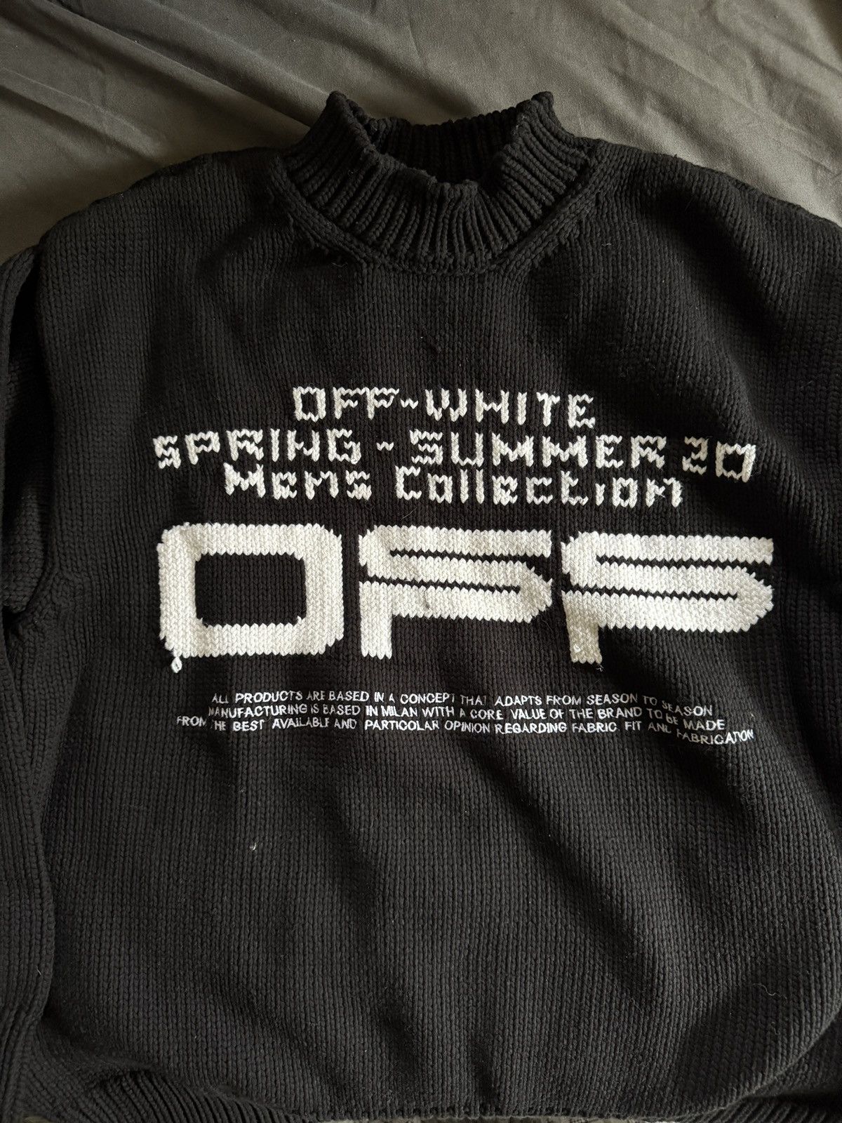 Off-White × Virgil Abloh Off-White Sweater Size US S / EU 44-46 / 1 - 1 Thumbnail