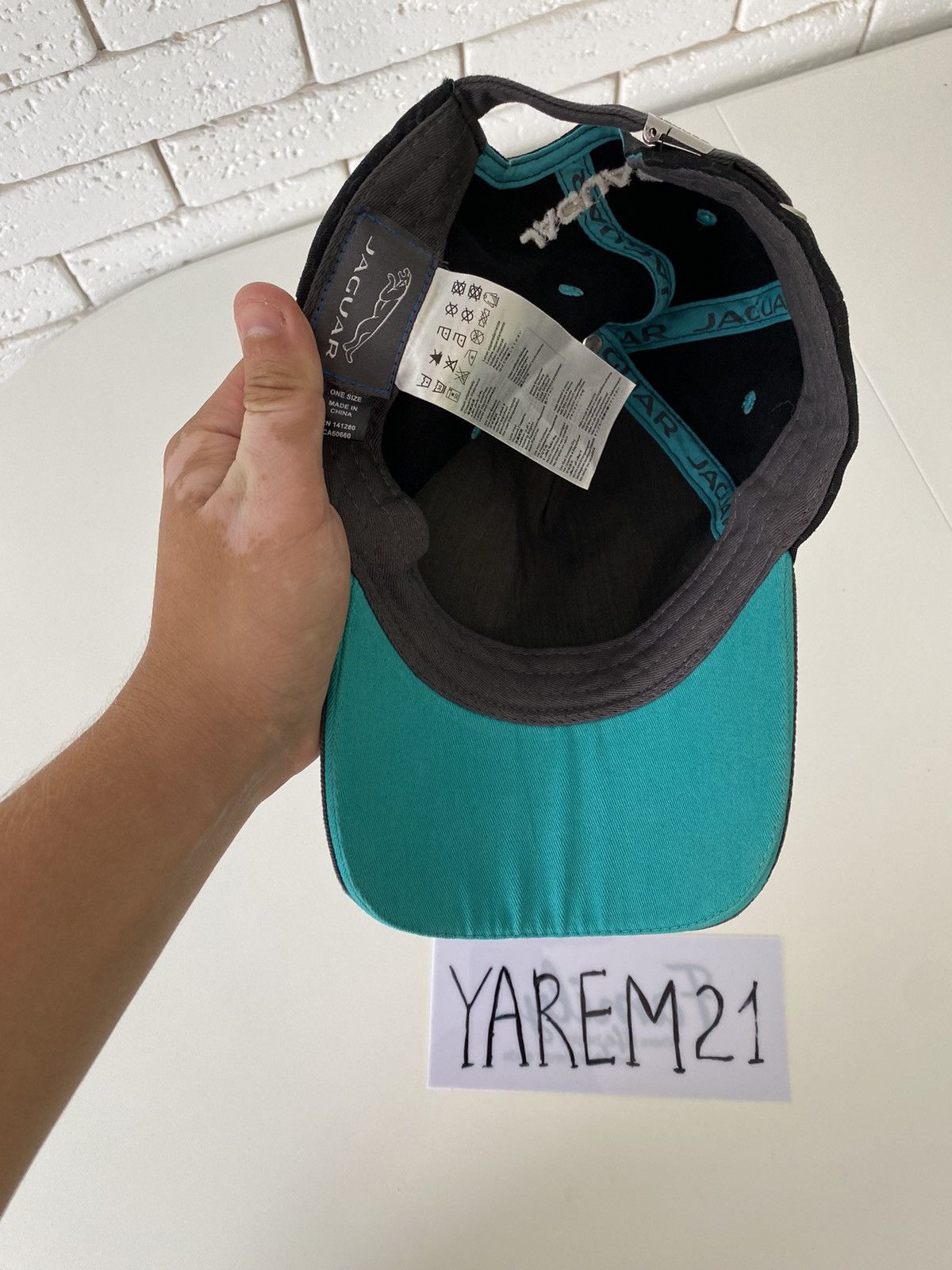 Vintage Jaguar Racing Formula-E Team cap hat Size ONE SIZE - 6 Thumbnail