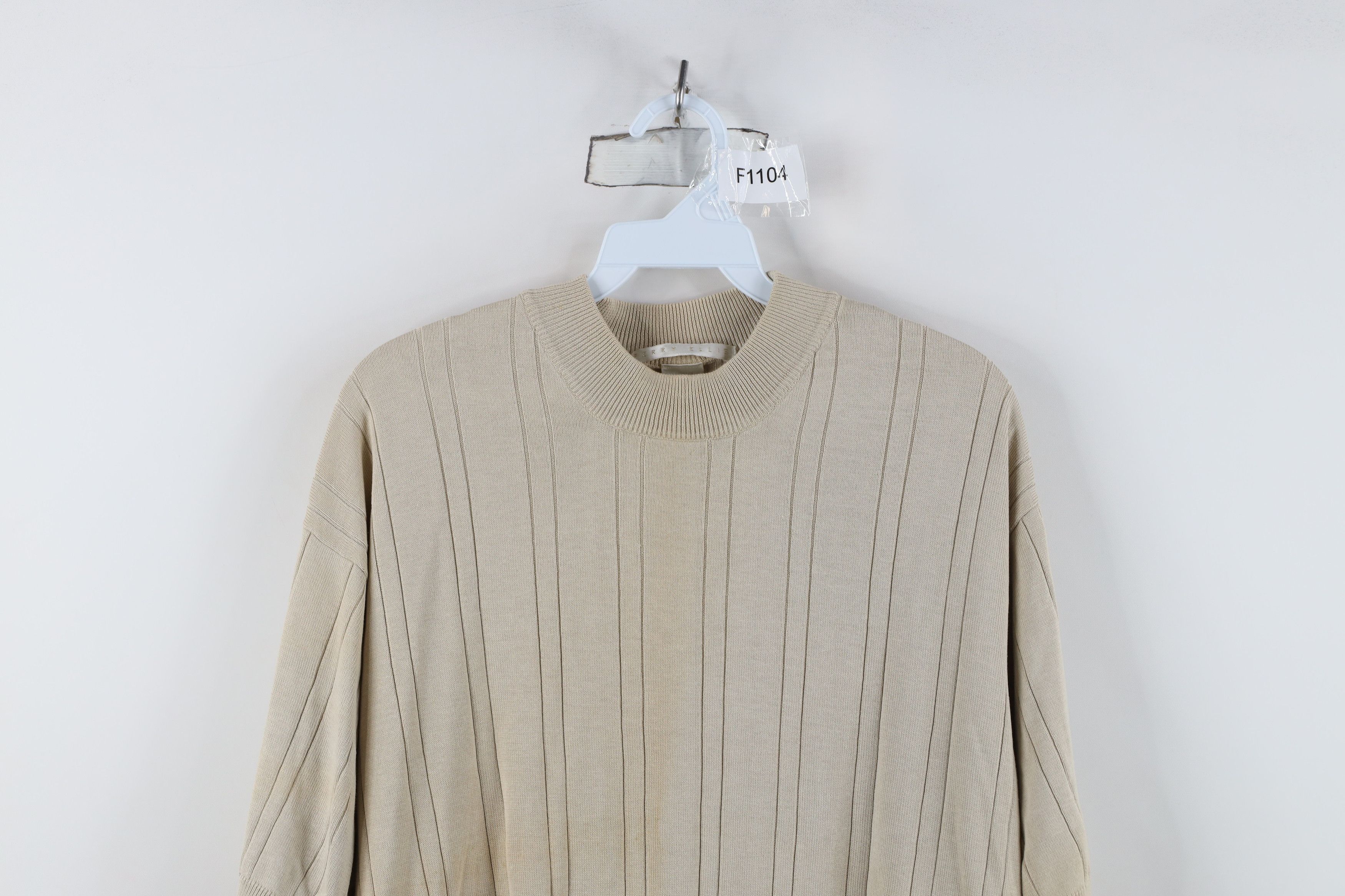 Vintage Vintage 90s Streetwear Silk Blend Knit Short Sleeve Sweater Size US XL / EU 56 / 4 - 2 Thumbnail