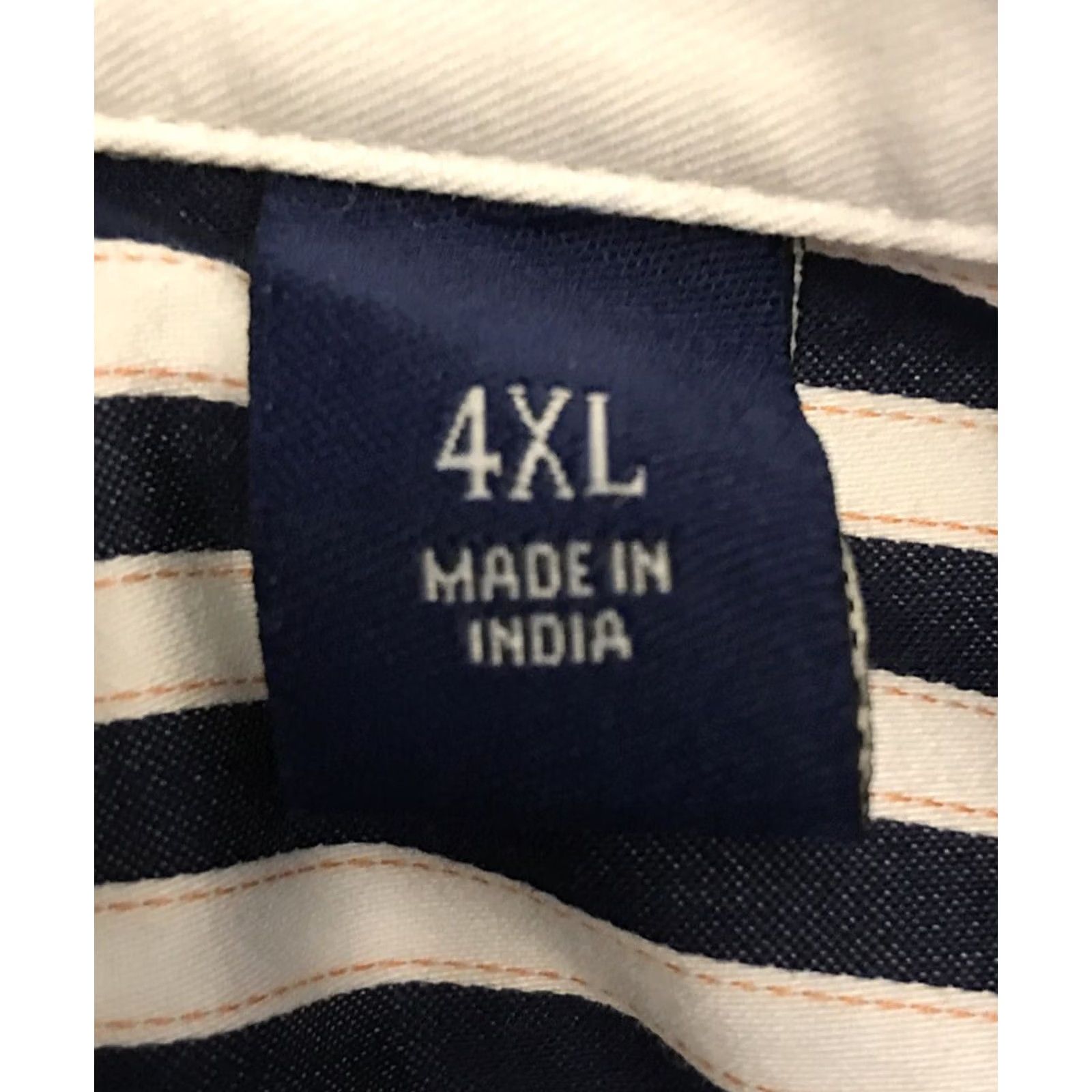 Robert Graham Robert Graham Stripe Button L/S Embroidered Cuff Men’s Sz 4XL blue white 1289 Size US XXL / EU 58 / 5 - 4 Thumbnail