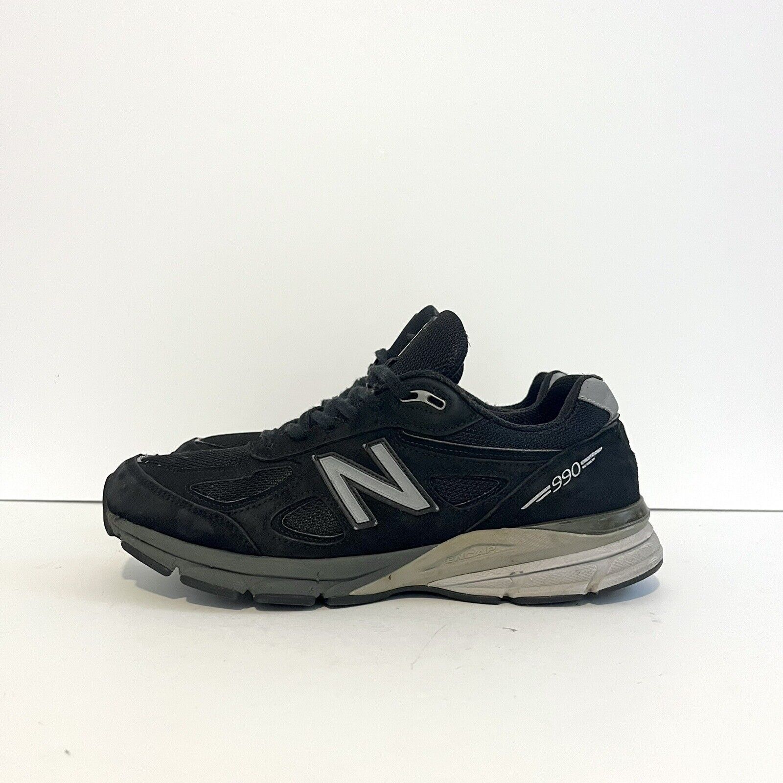 New Balance New Balance 990 M990BK4 Made in USA Suede Rare Sz 10 Size US 10 / EU 43 - 1 Thumbnail