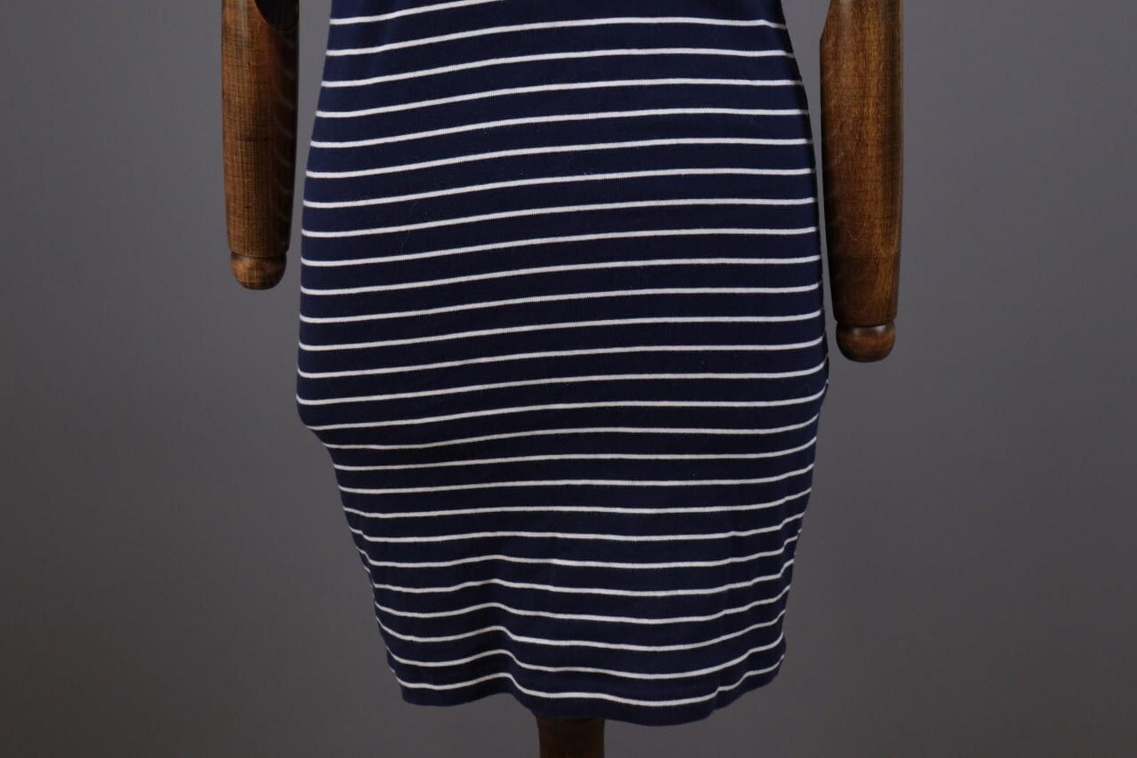 Lauren Ralph Lauren Lauren Ralph Lauren Blue Stripe Sweater Midi Dress Size S Size S / US 4 / IT 40 - 11 Thumbnail