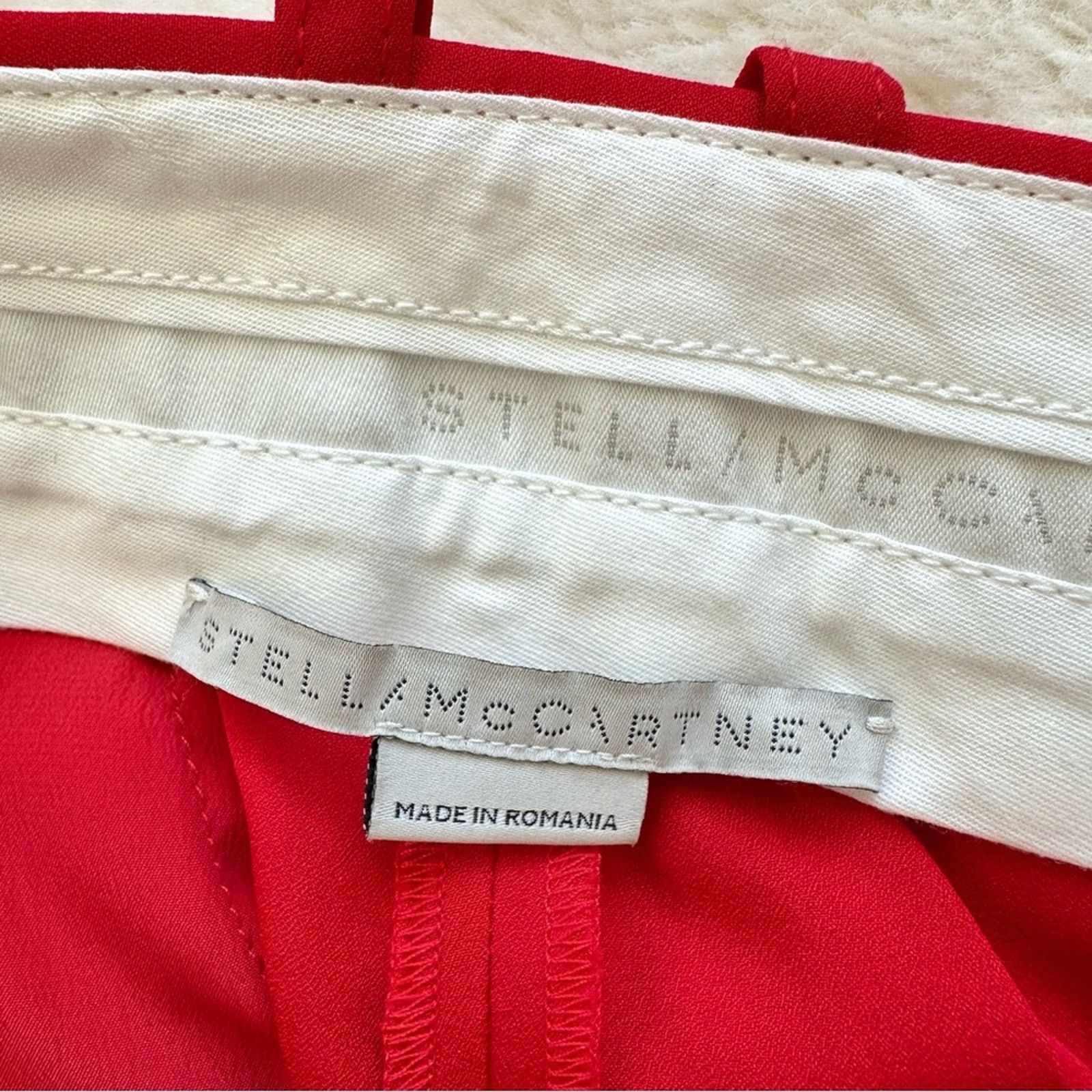 Stella McCartney NWT!!! Stella McCartney silk pants size 40 IT or 6 US 975$ Size 28" / US 6 / IT 42 - 8 Thumbnail