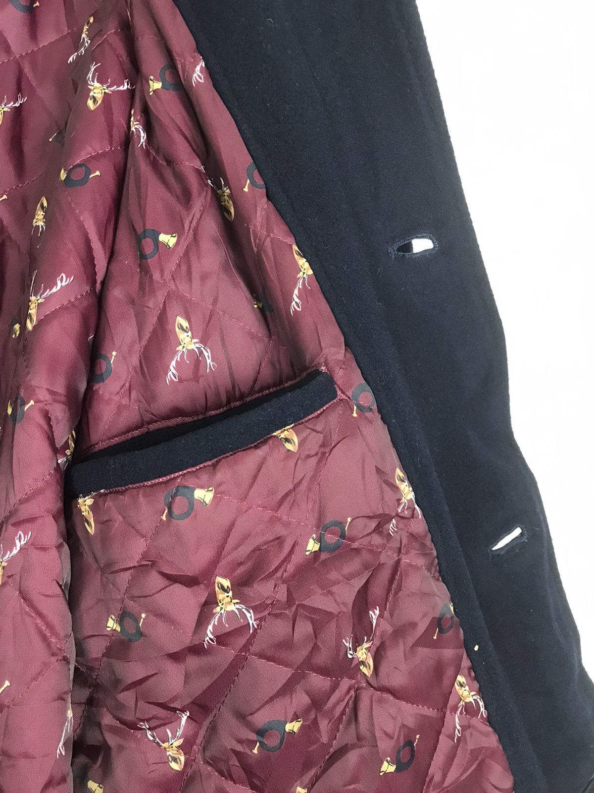 Leather × McGregor × Vintage Vintage McGregor Leather Collar Wool Jacket Size US L / EU 52-54 / 3 - 7 Thumbnail