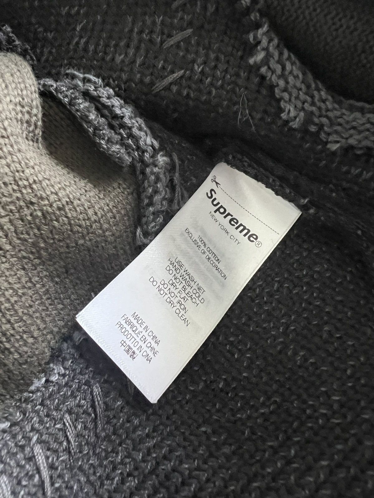 Blackmeans × Supreme Supreme x Blackmeans Patchwork Zip Up Hooded Sweater Size US M / EU 48-50 / 2 - 6 Thumbnail