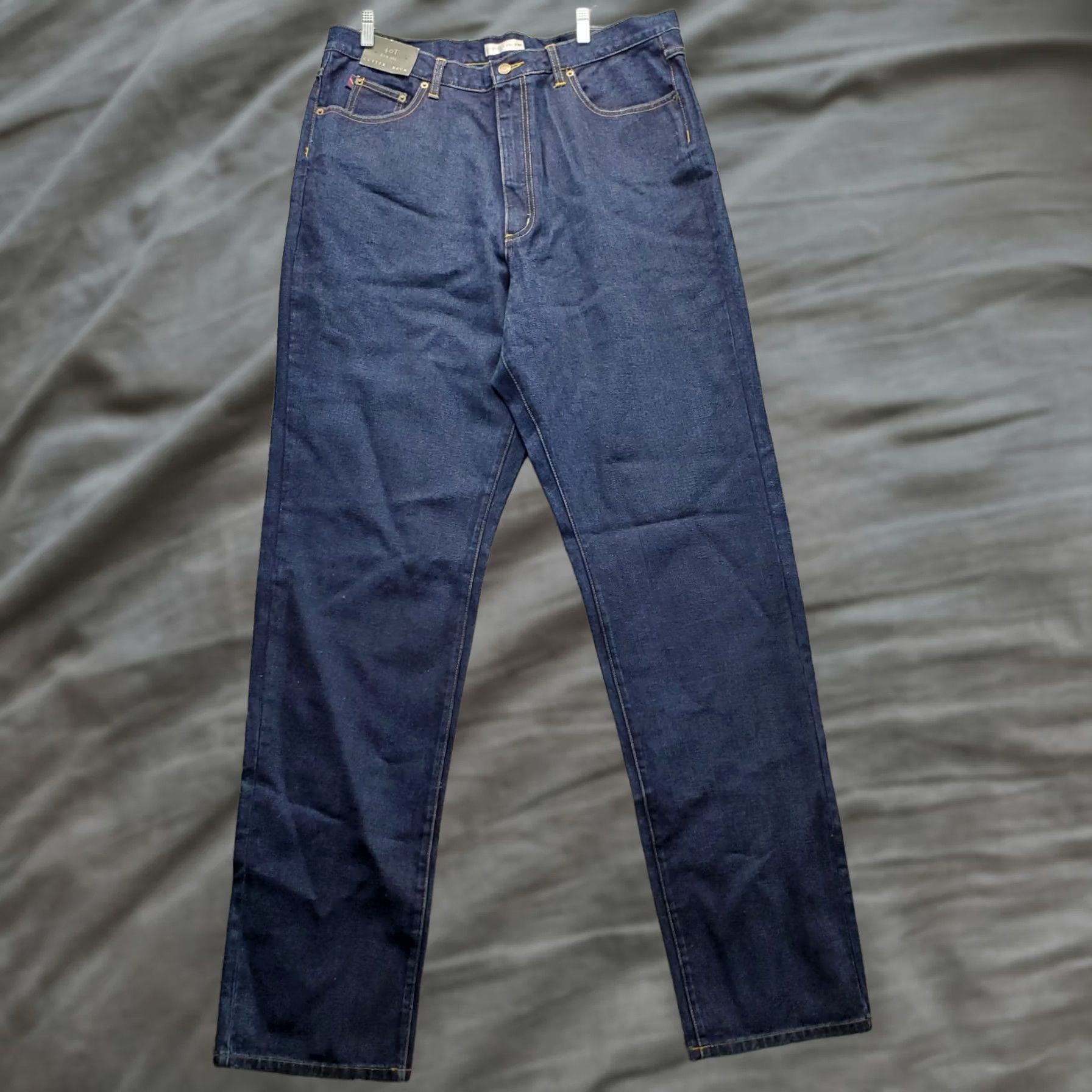 Cutter & Buck Cutter & Buck Jeans Mens 40T Blue High Rise Medium Wash 5-Pocket Straight Leg Mens Size 40 Blue 5-Pocket Denim Jeans Size US 40 / EU 56 - 1 Thumbnail