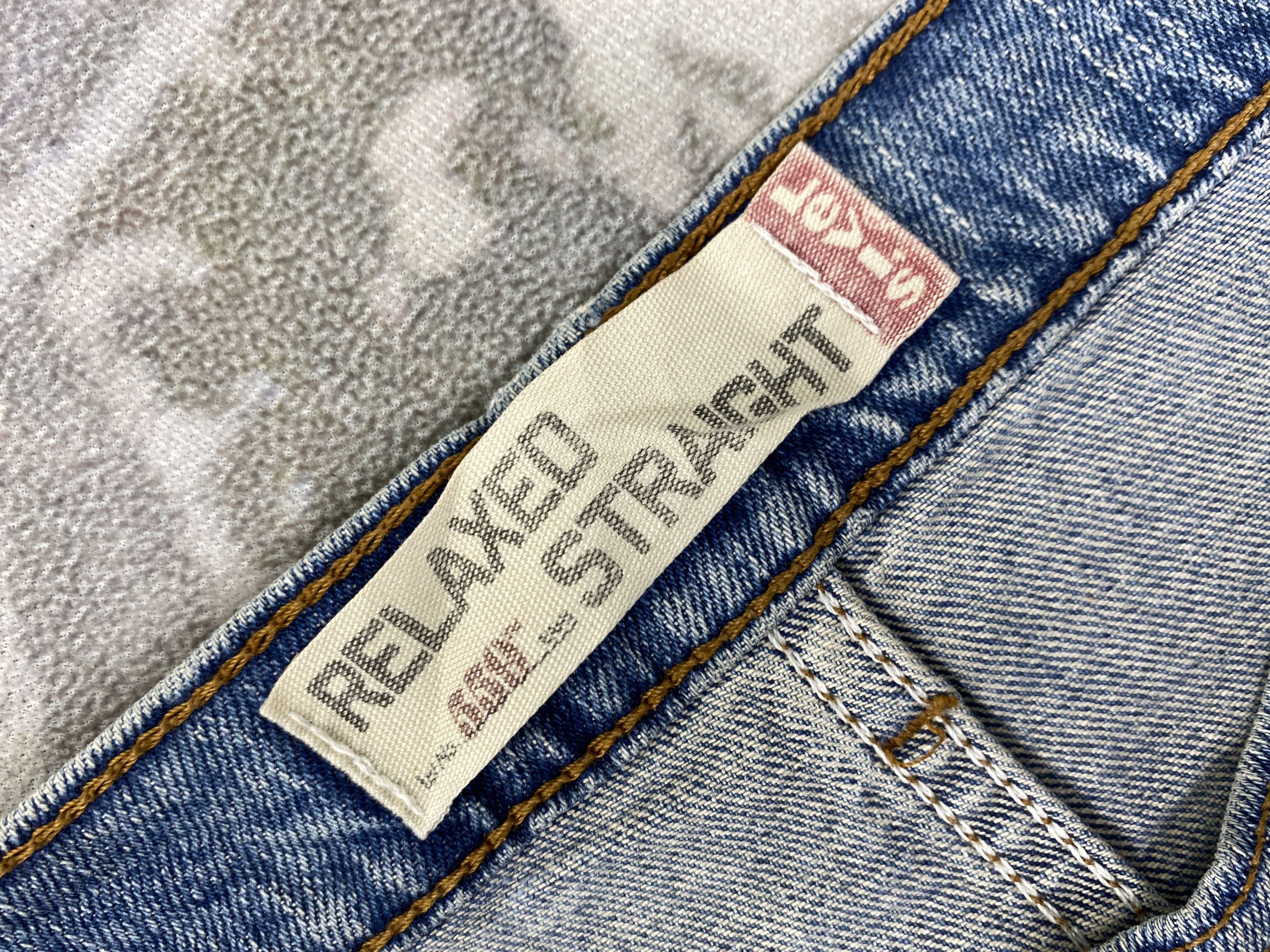 Levi's Vintage Levi's 559 Relaxed Distressed Denim 42x32 -JN707 Size US 42 / EU 58 - 8 Thumbnail