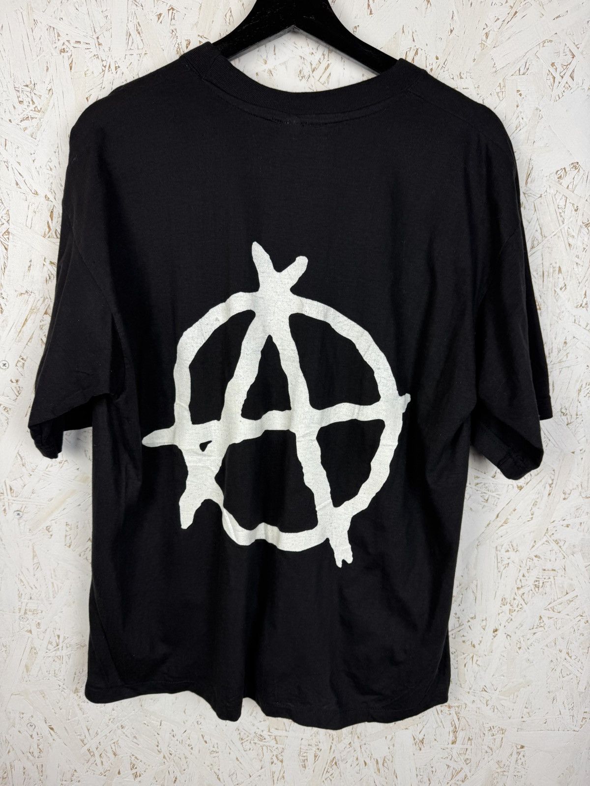 Band Tees 90s Vintage Sex Pistols Anarchy In The UK Rock Punk T-Shirt Size US XXL / EU 58 / 5 - 4 Thumbnail