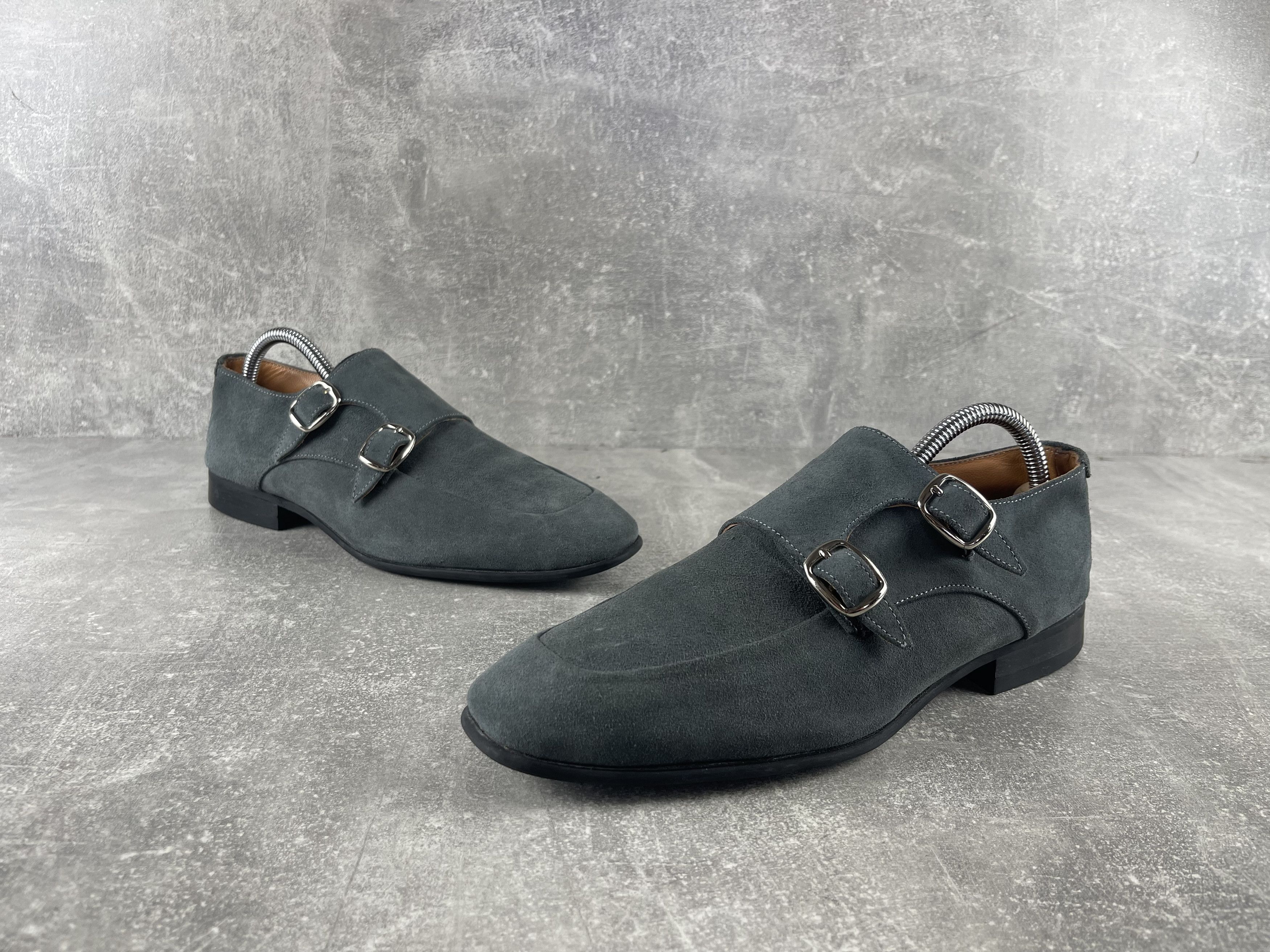 Salvatore Ferragamo Salvatore Ferragamo luxury suede monk strap loafers shoe Size US 8 / IT 38 - 5 Thumbnail