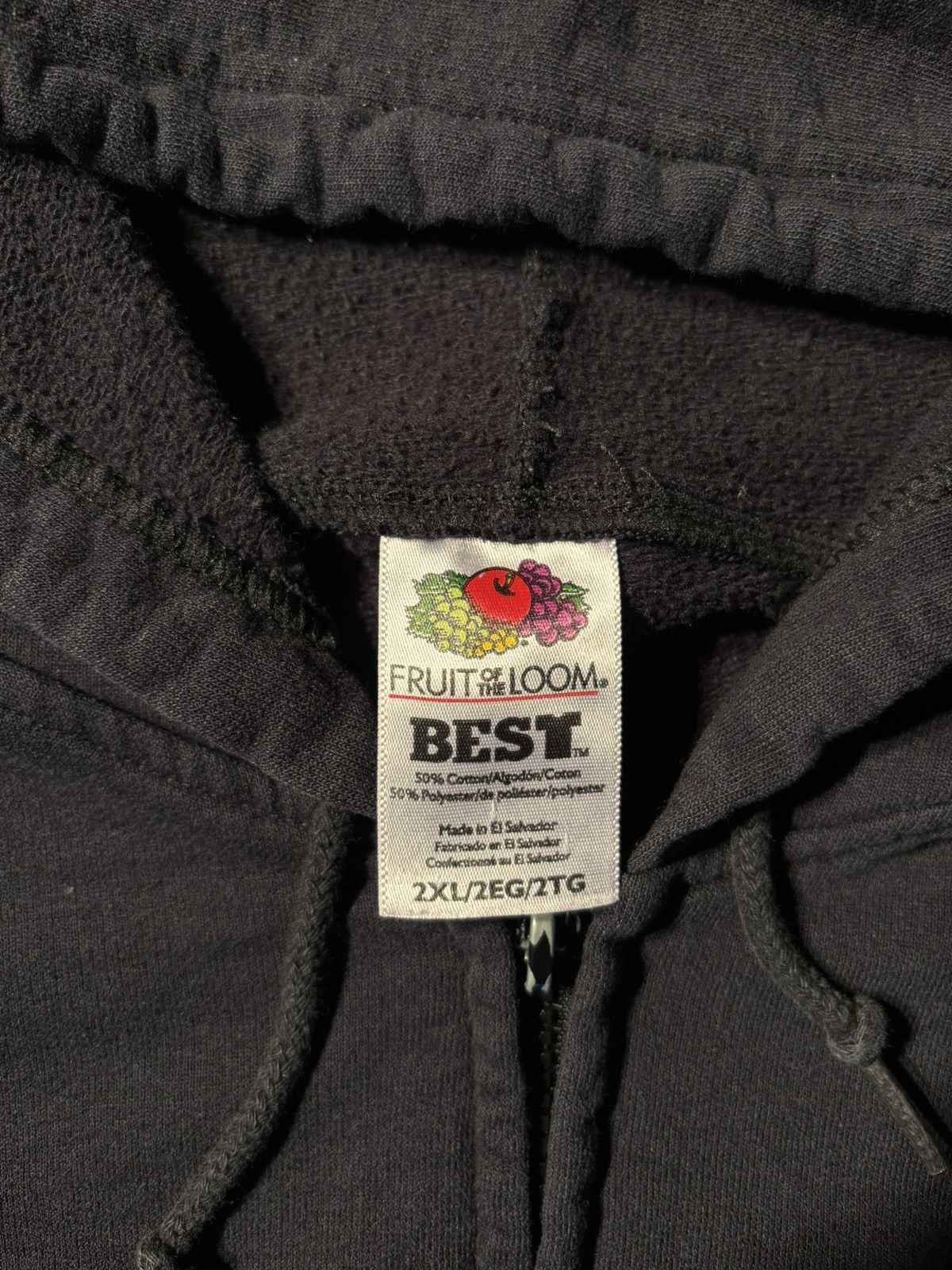 Fruit Of The Loom Vtg Mona Lisa Da Vinci Code Movie Promo Full Zip Hoodie Y2K Size US XXL / EU 58 / 5 - 4 Thumbnail