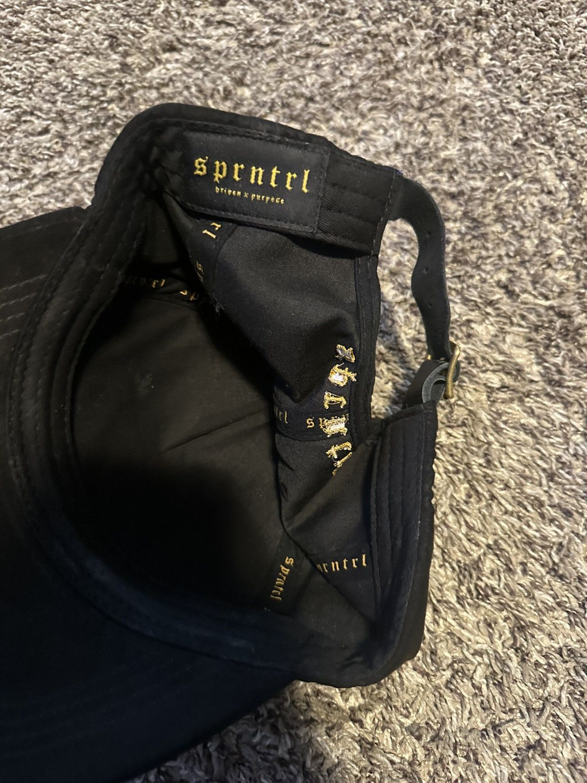 Other Sprntrl Baseball Cap Black One Size Size ONE SIZE - 3 Thumbnail